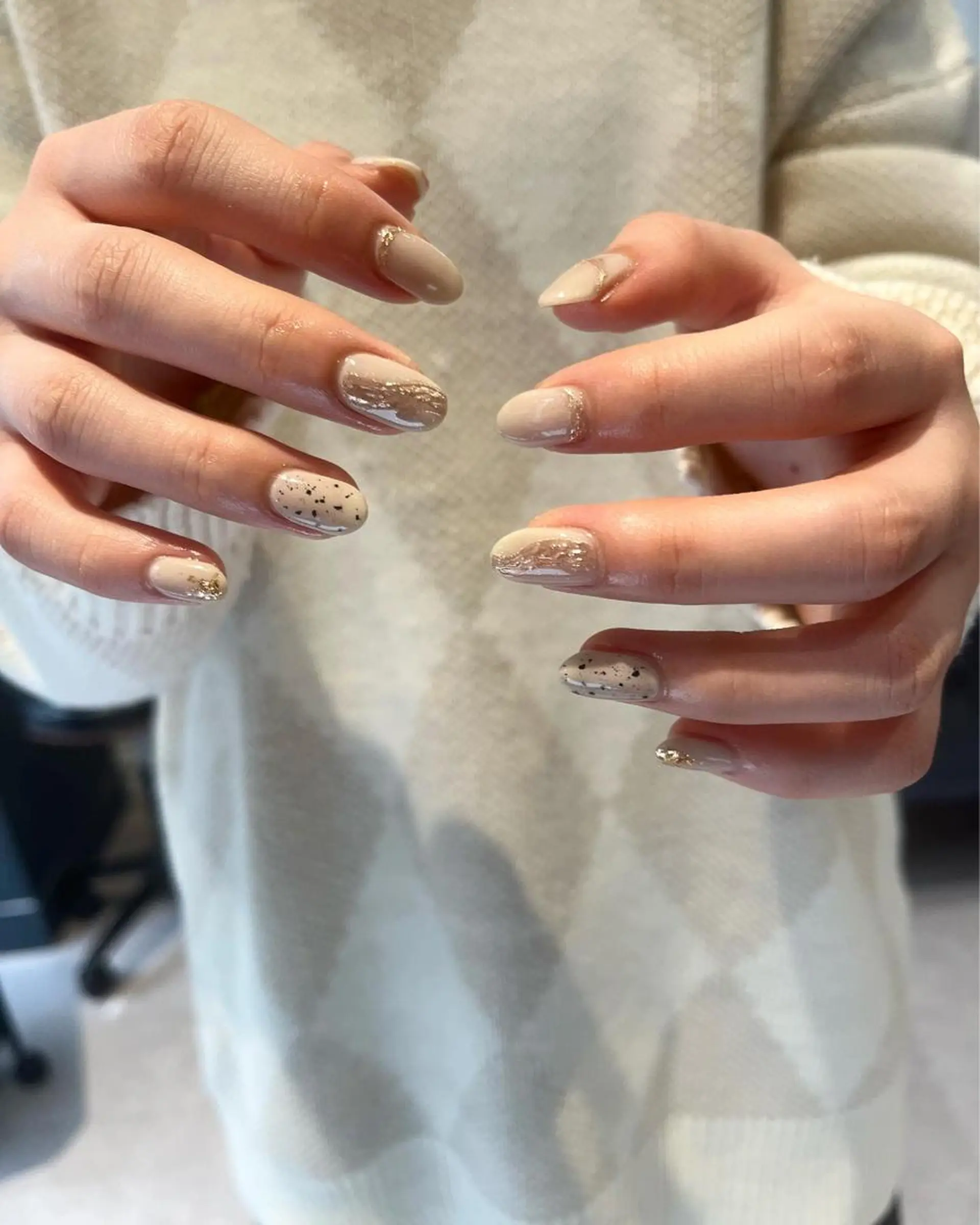 ネイル ミラーネイル nail＊ runa🌻のネイルデザイン
