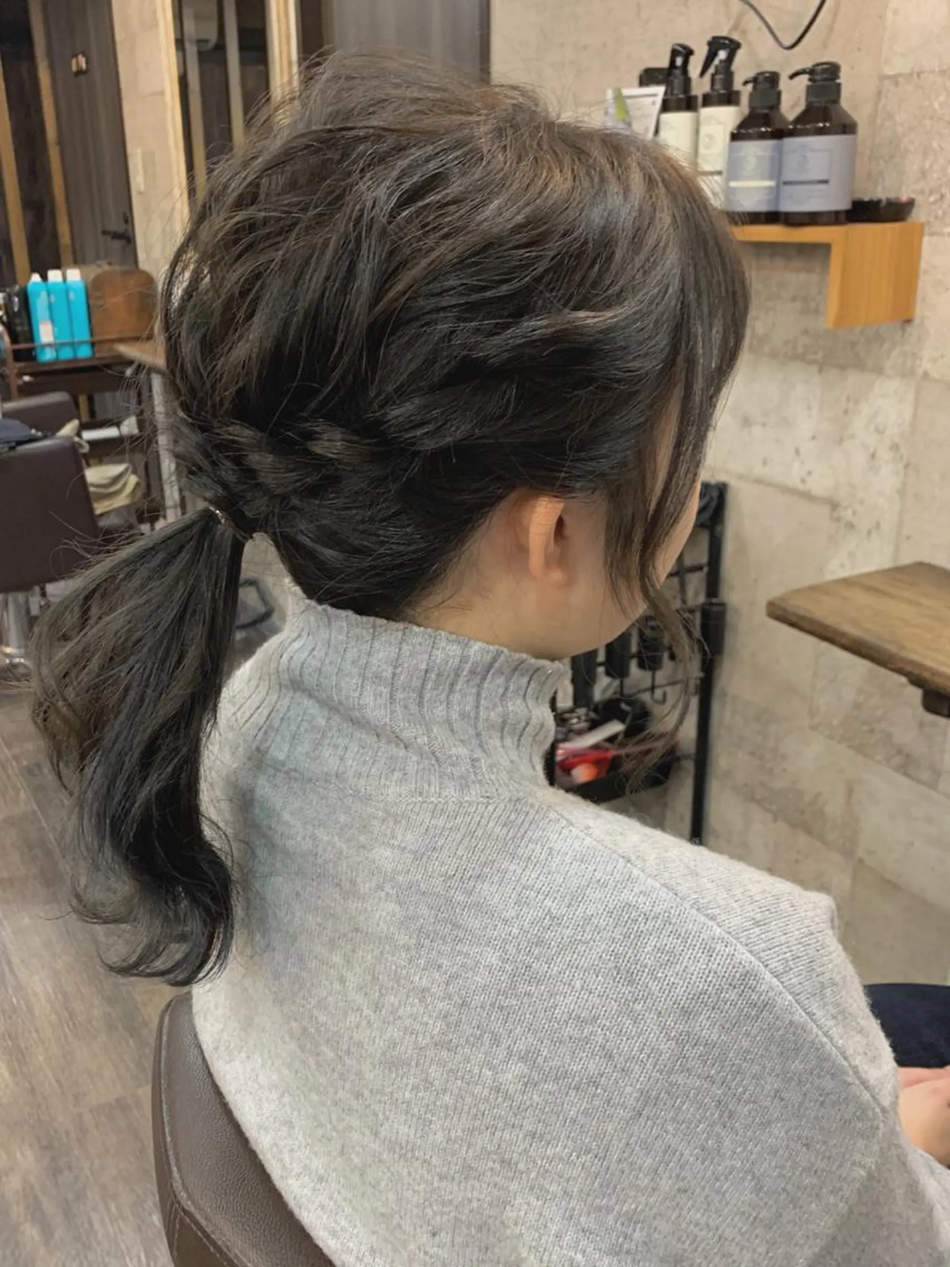 ヘアアレンジ ポニーテール KISS SWAN所属・B E C H I C O〔べち子〕のヘアスタイル