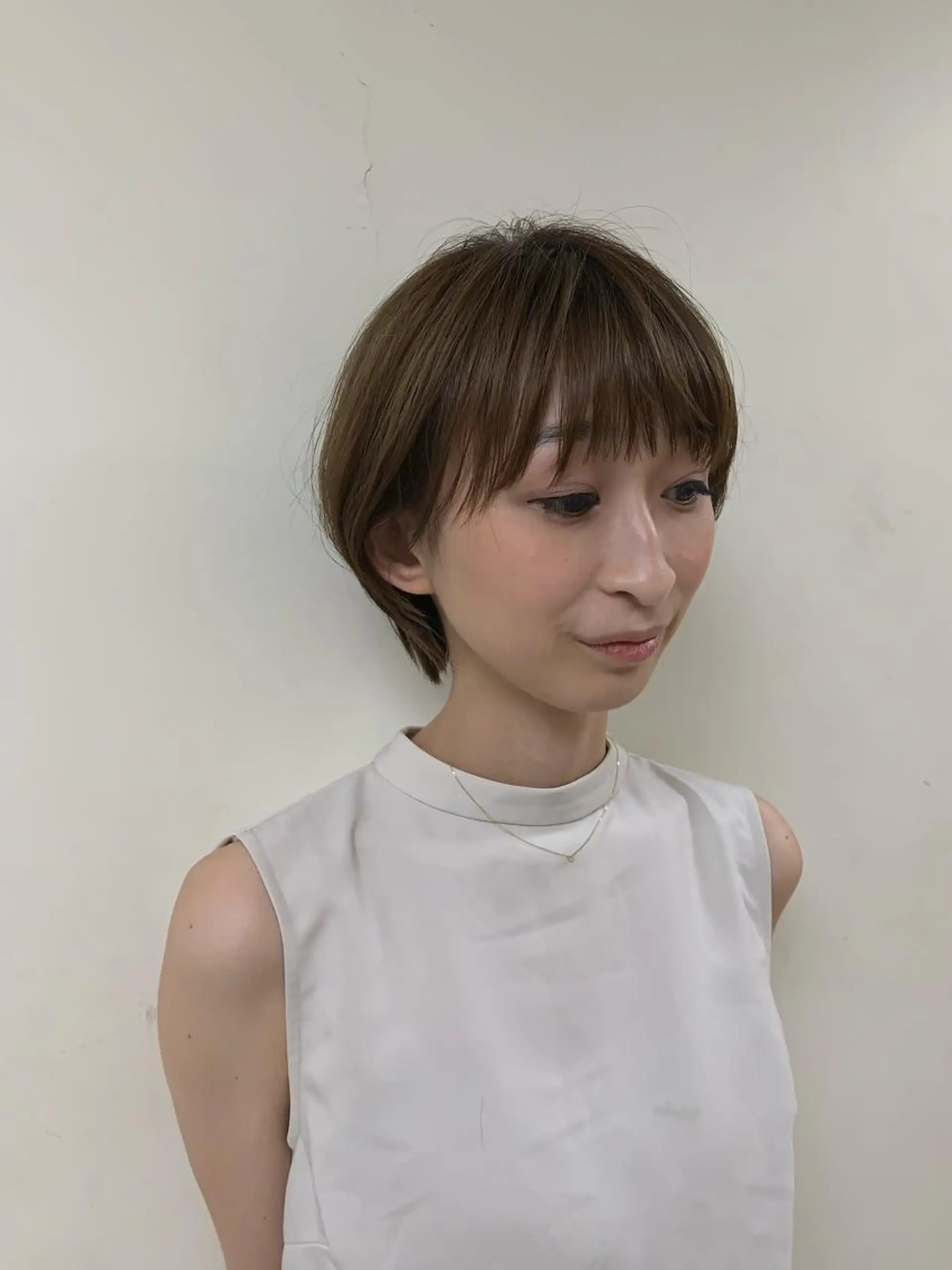 ショート カラー カット ヘアカラー トリートメント 梅田/茶屋町 sayakaのヘアスタイル