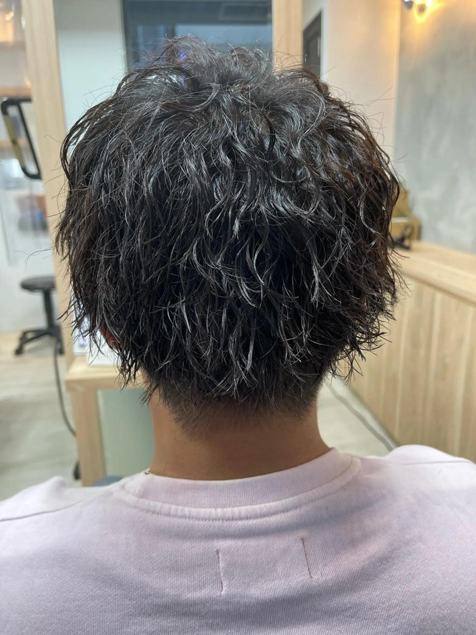 ショート パーマ メンズ メンズパーマ ツイストスパイラルパーマ スパイラルパーマ 💫ショート/ボブ メンズ/永谷俊樹のヘアスタイル