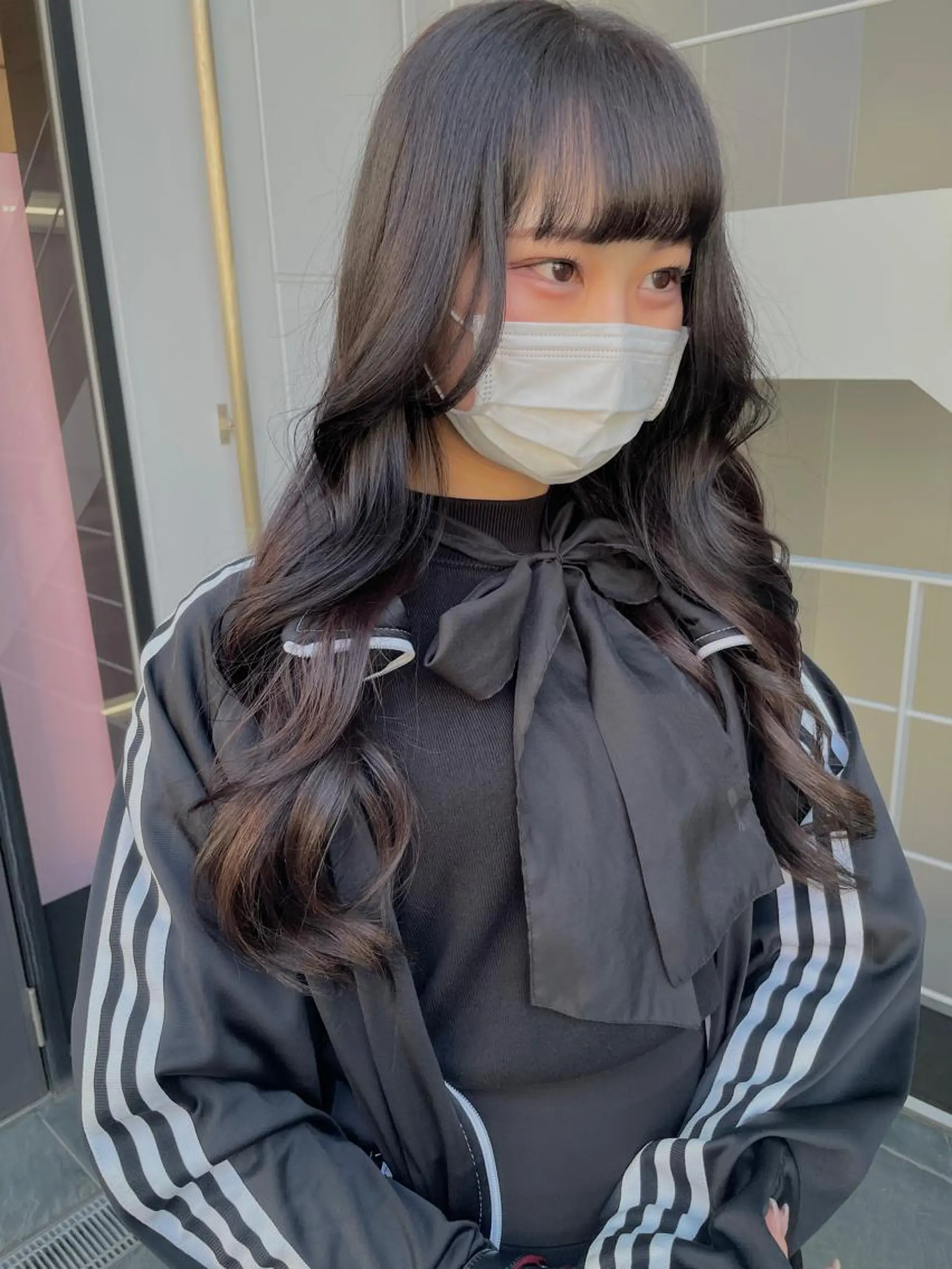 ロング カラー wixy    mimi所属・透明感カラーの人 ベージュの王様のヘアスタイル