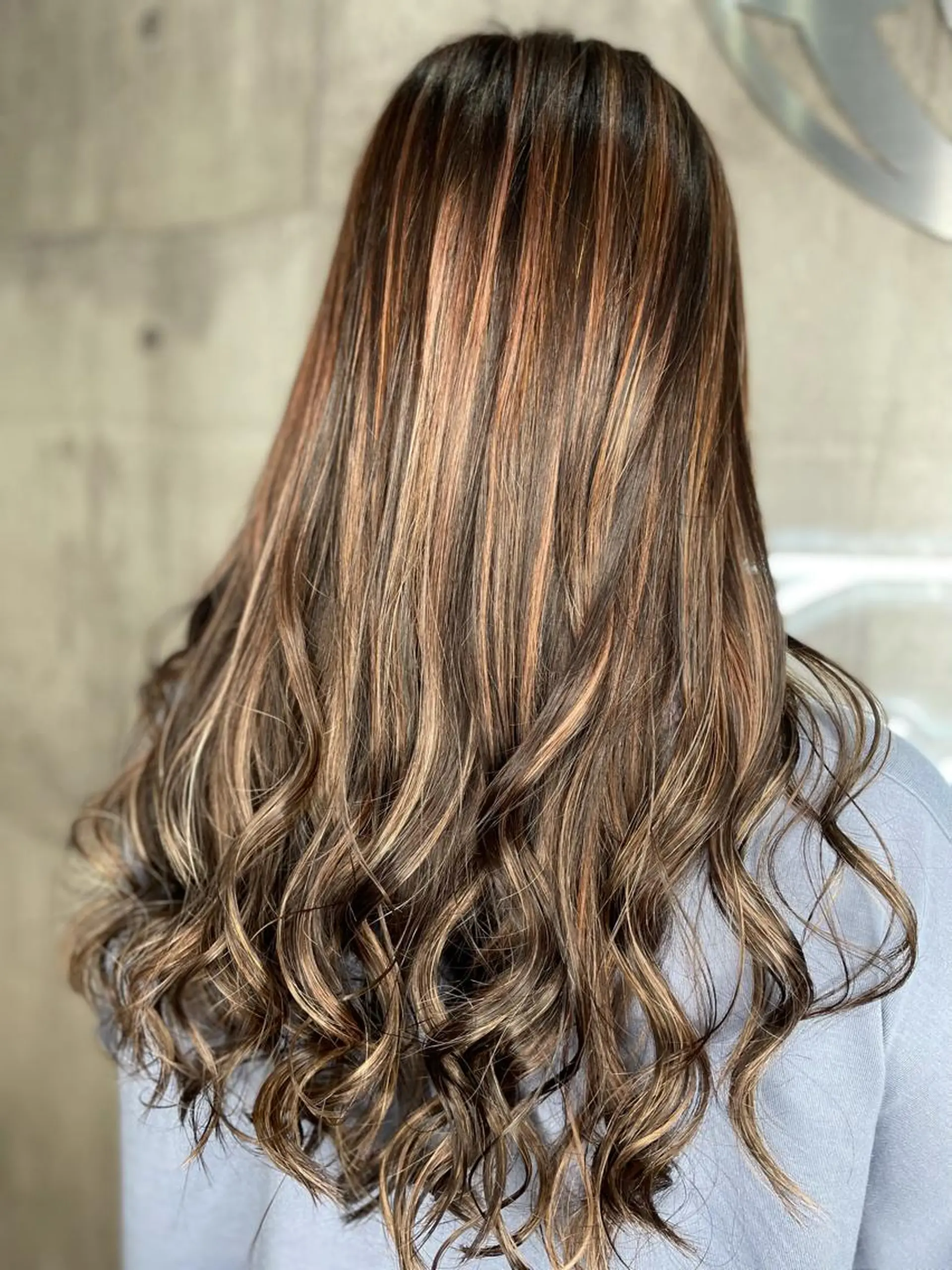 ロング カラー パーマ ヘアアレンジ メンズ キッズ ネイル マツエク・マツパ シールエクステ メンズバレイヤージュ メンズハイライト メンズインナーカラー メンズ韓国風 新越駅から1分 肥高　壮汰のヘアスタイル