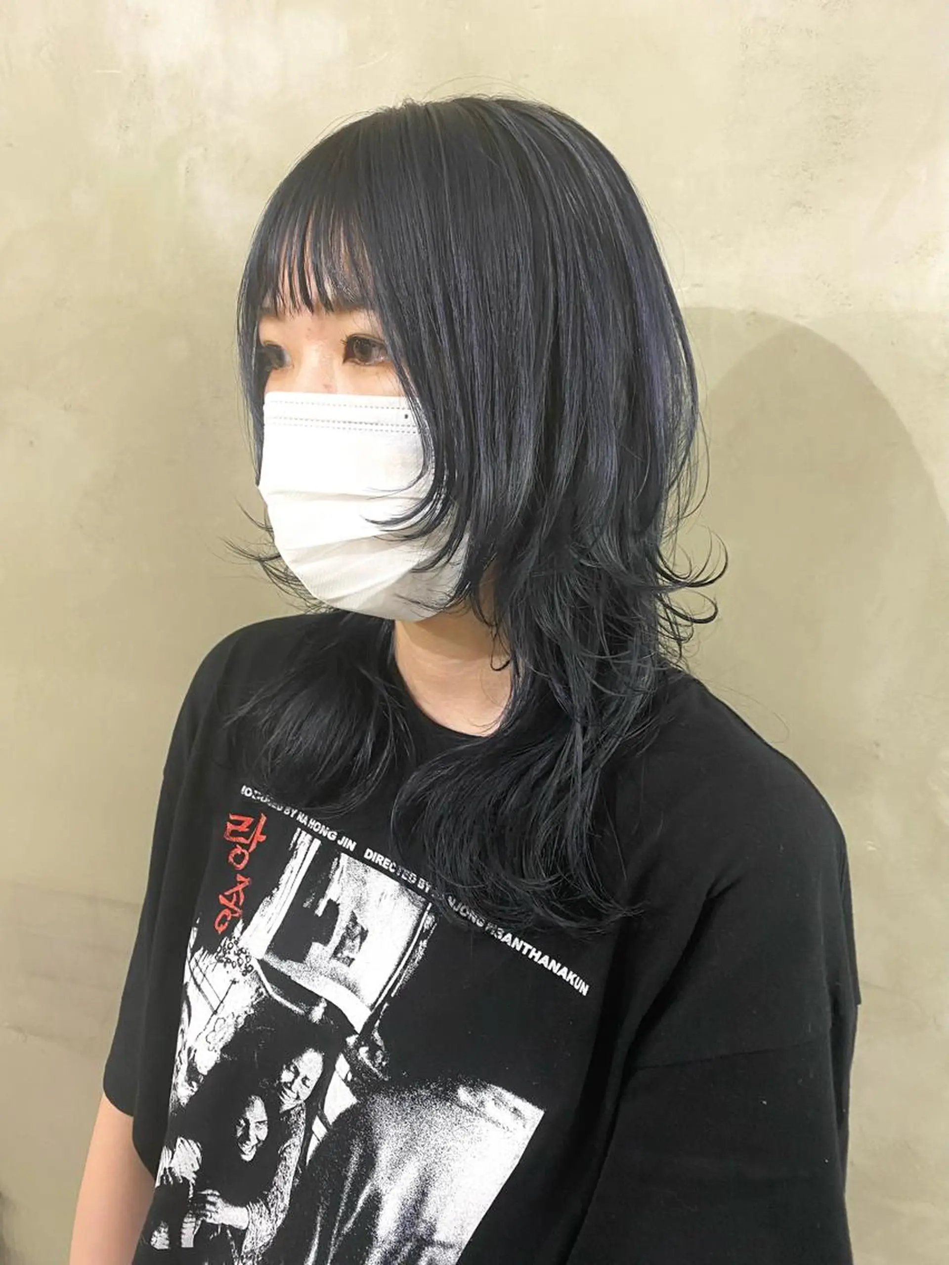 セミロング カラー ヘアアレンジ メンズ 抜きっぱなしブロンド ササキカズマのヘアスタイル