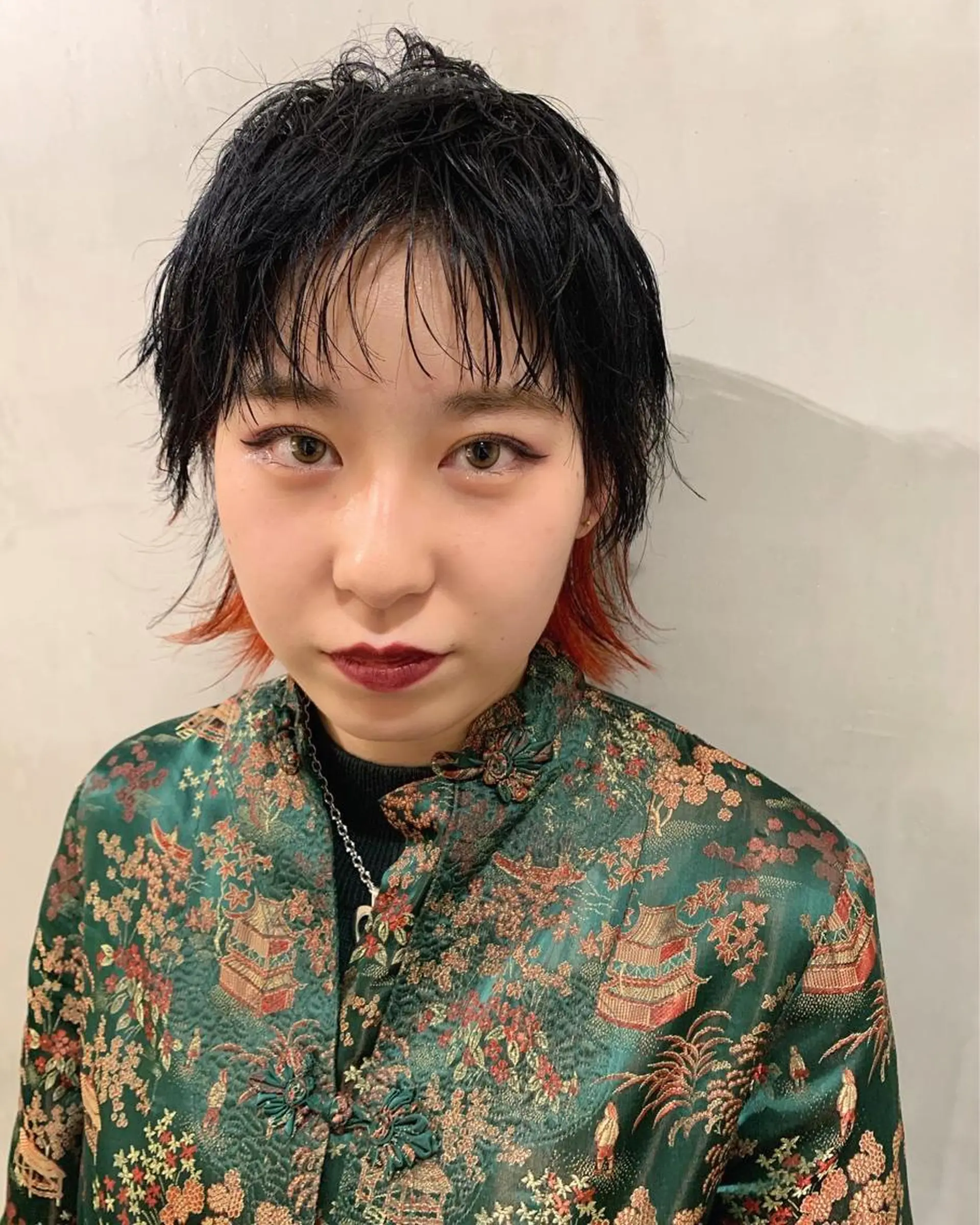 ショート カラー カット ヘアカラー トリートメント 優 作のヘアスタイル
