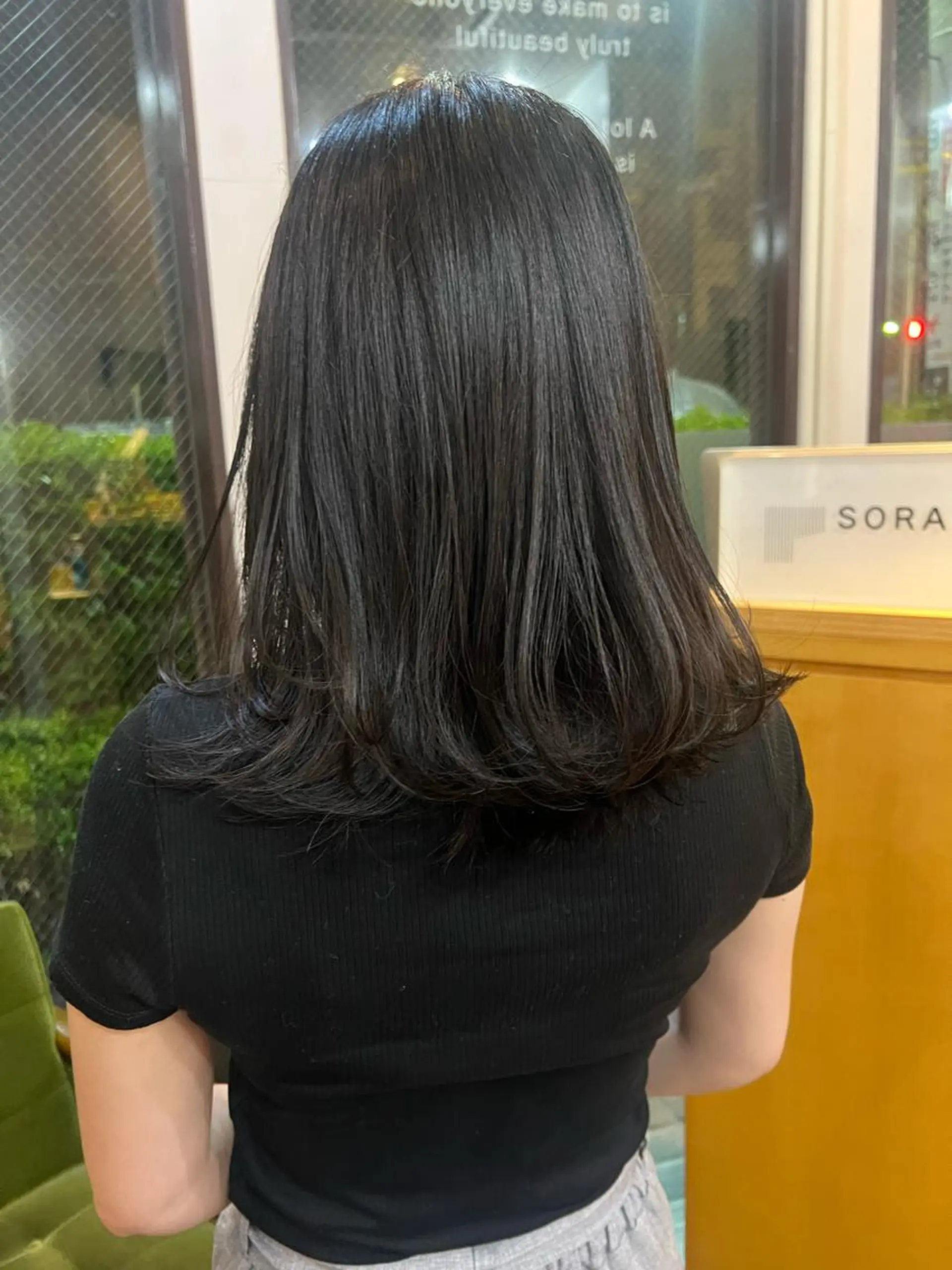 ミディアム 🍑明石 桃🍑のヘアスタイル