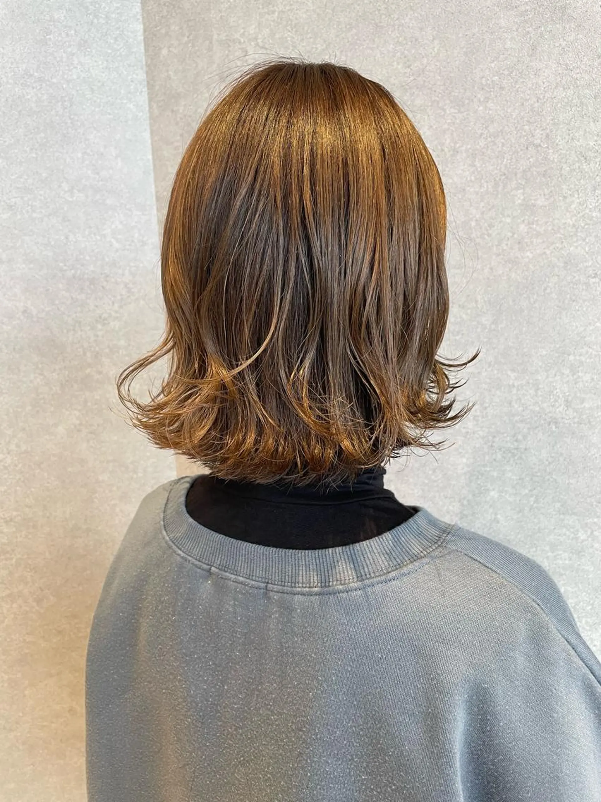 ショート カラー カット ヘアカラー gotoday　shaire　saron所属・miu. ボブ/透け感カラーのヘアスタイル