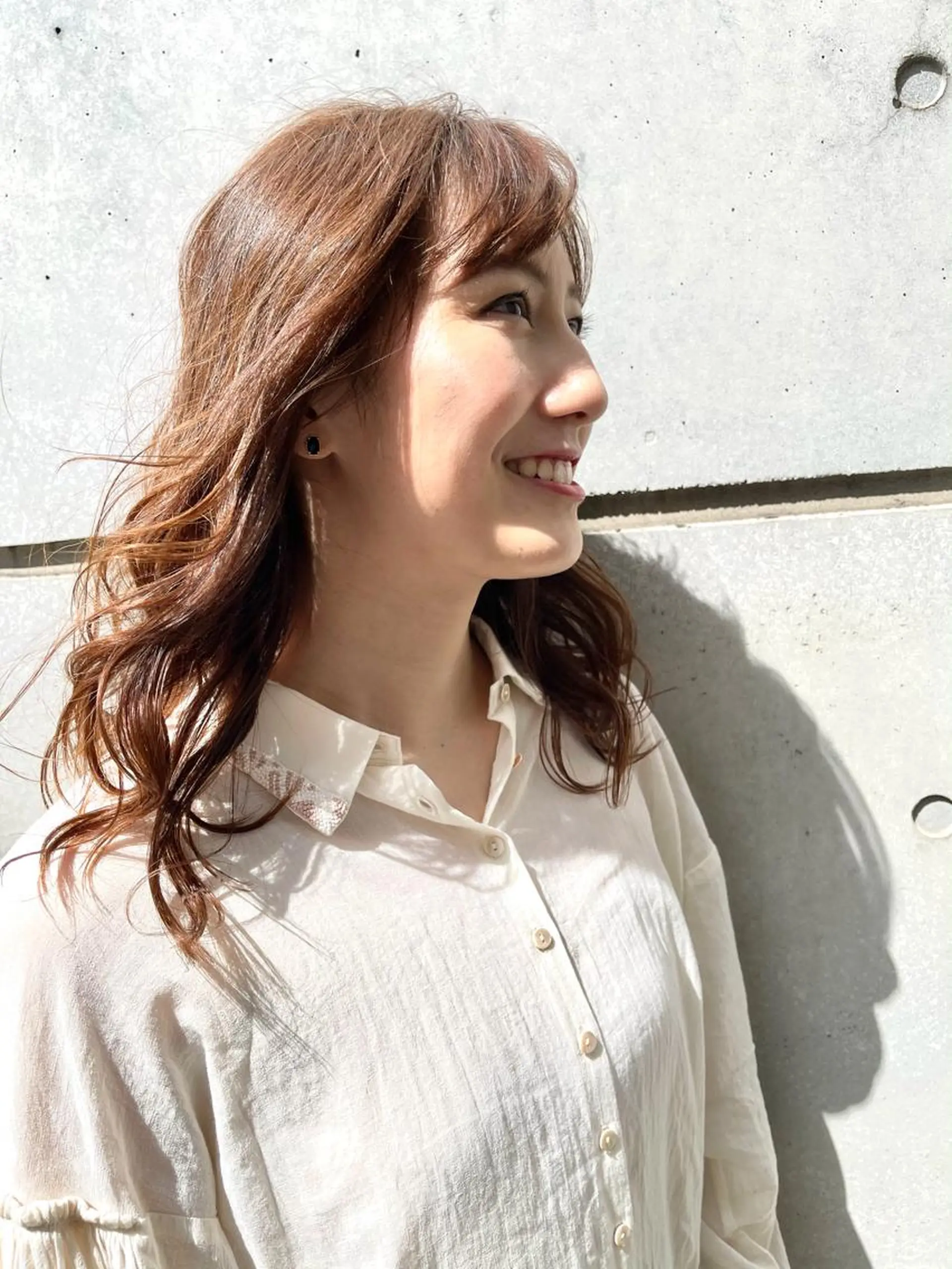 ミディアム DOG MANIA PiNCH所属・エイジング縮毛矯正 犬同伴可マルイチのヘアスタイル