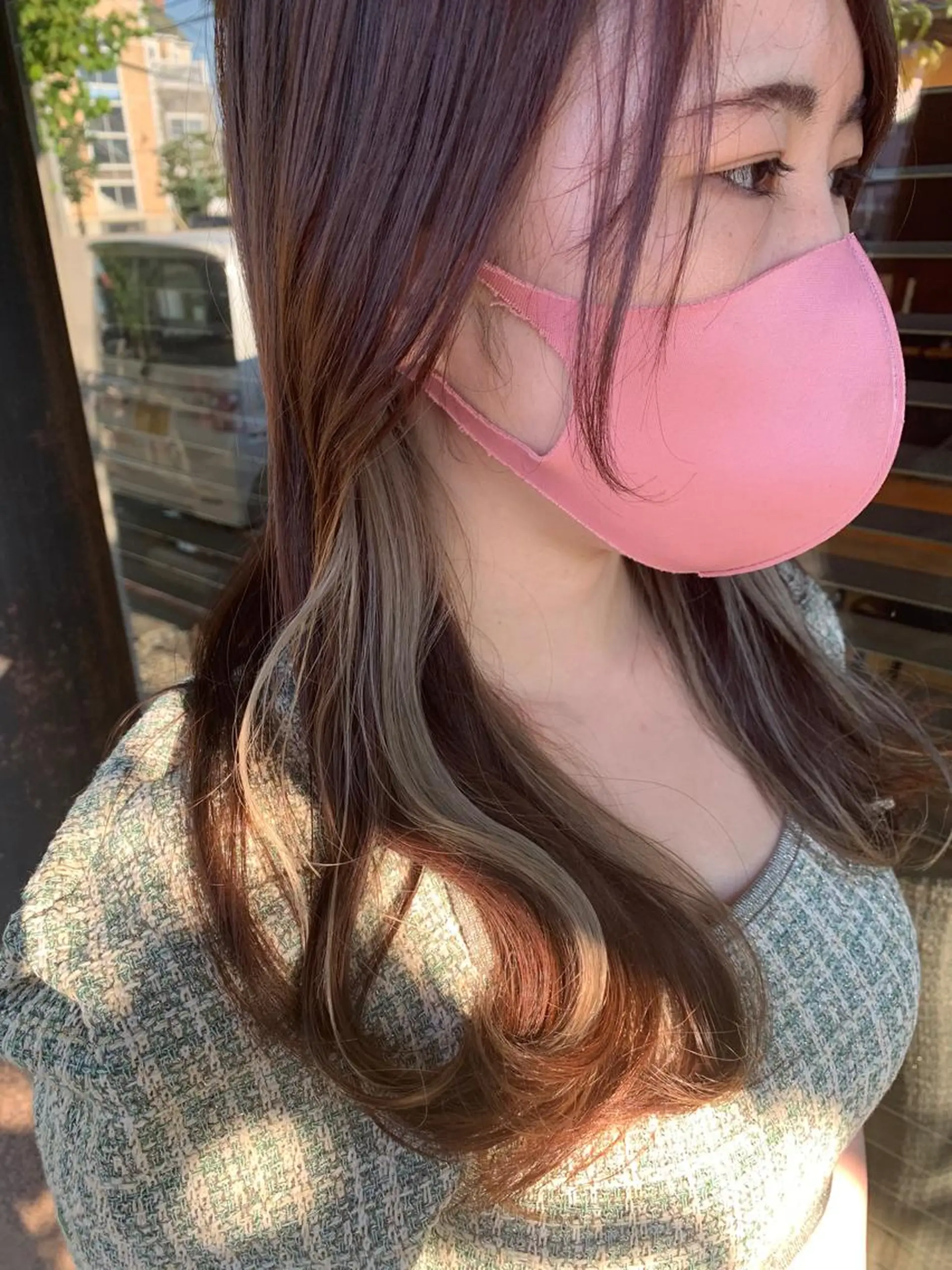 カラー ヘアカラー トリートメント 似合わせ松本 容政のヘアスタイル