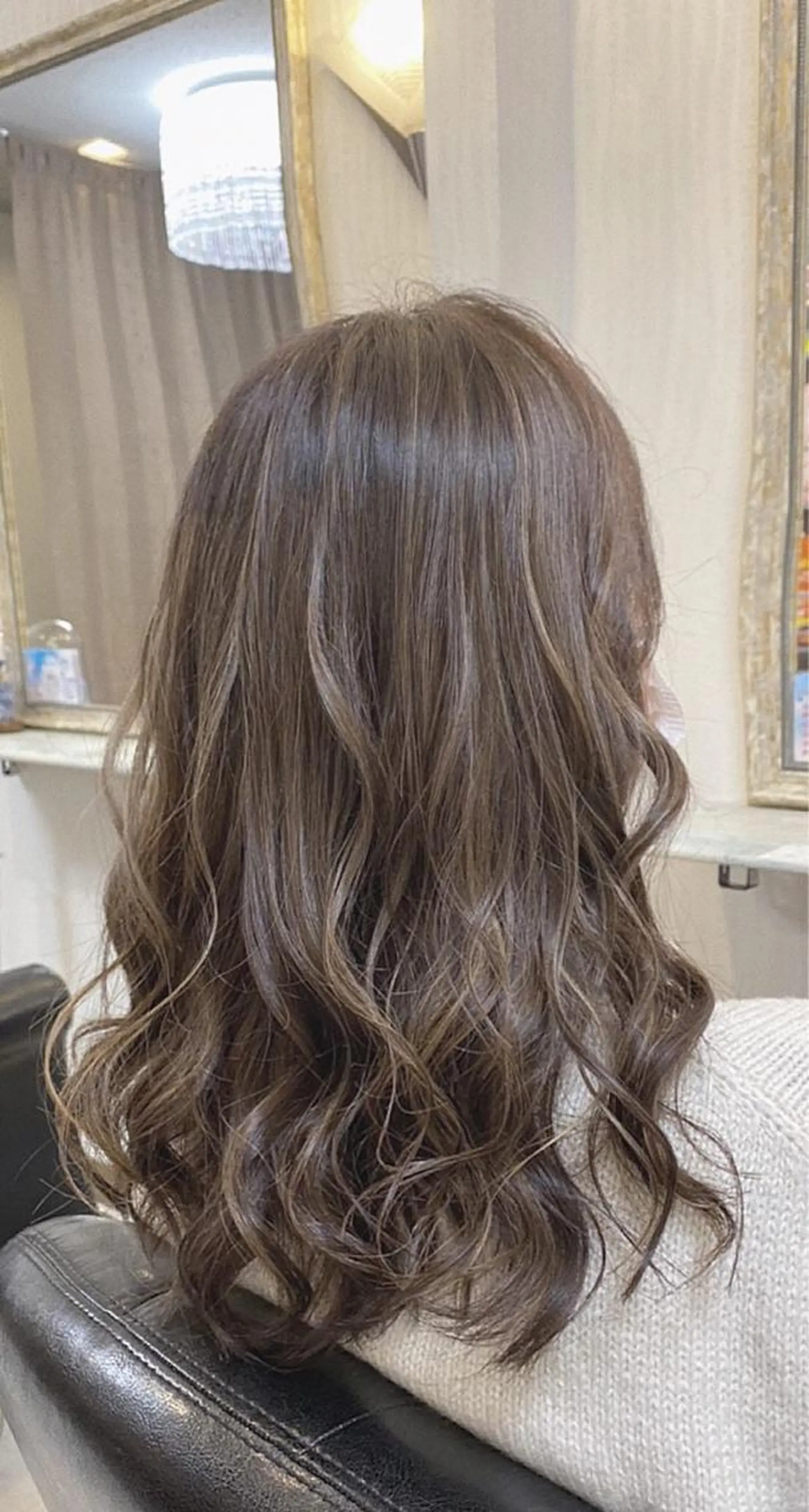 ミディアム カラー ハイライトカラー ハイライト KEN 🌟のヘアスタイル