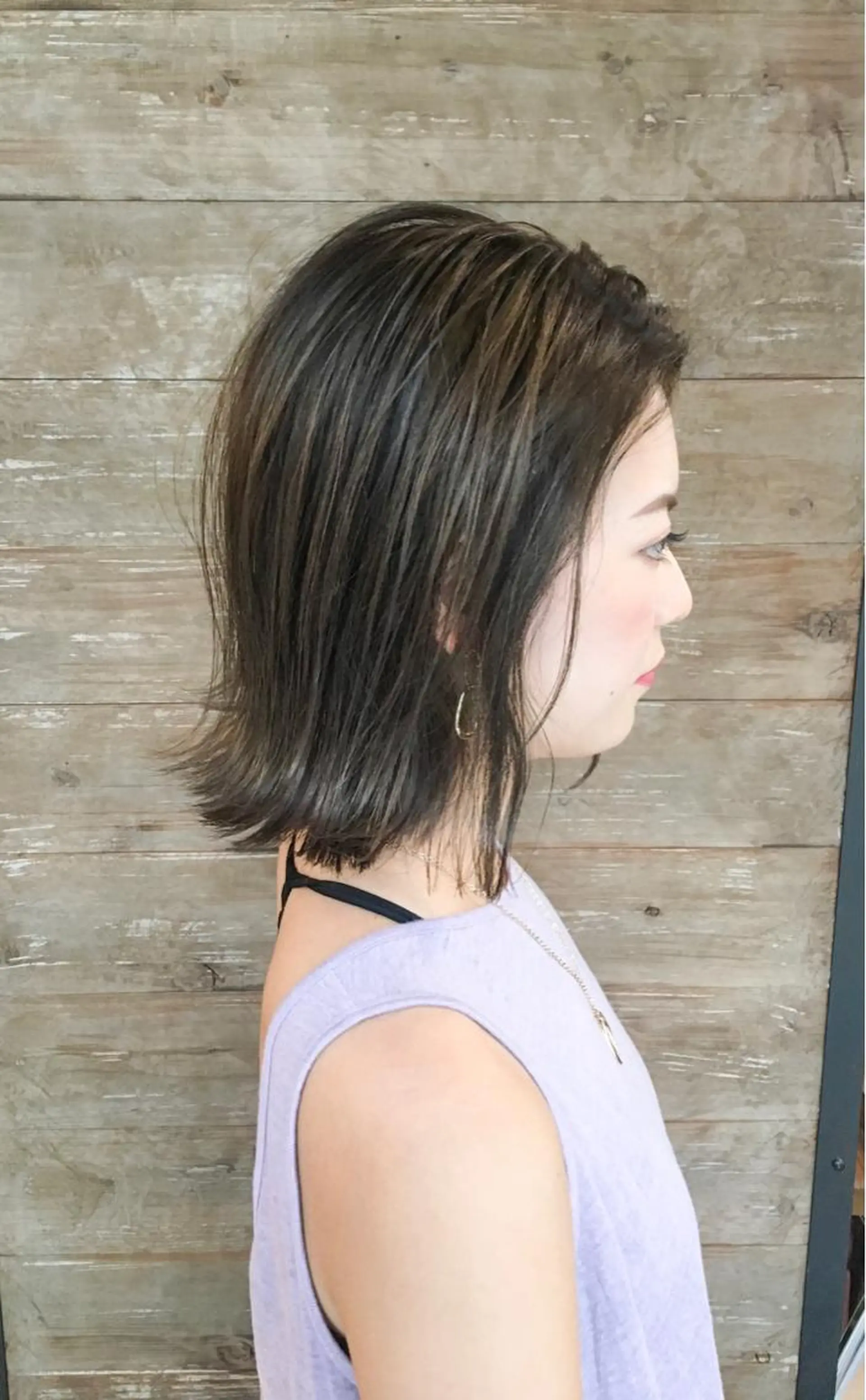 ショート カラー ヘアアレンジ ヘアカラー トリートメント kiki所属・中田 敏明のヘアスタイル