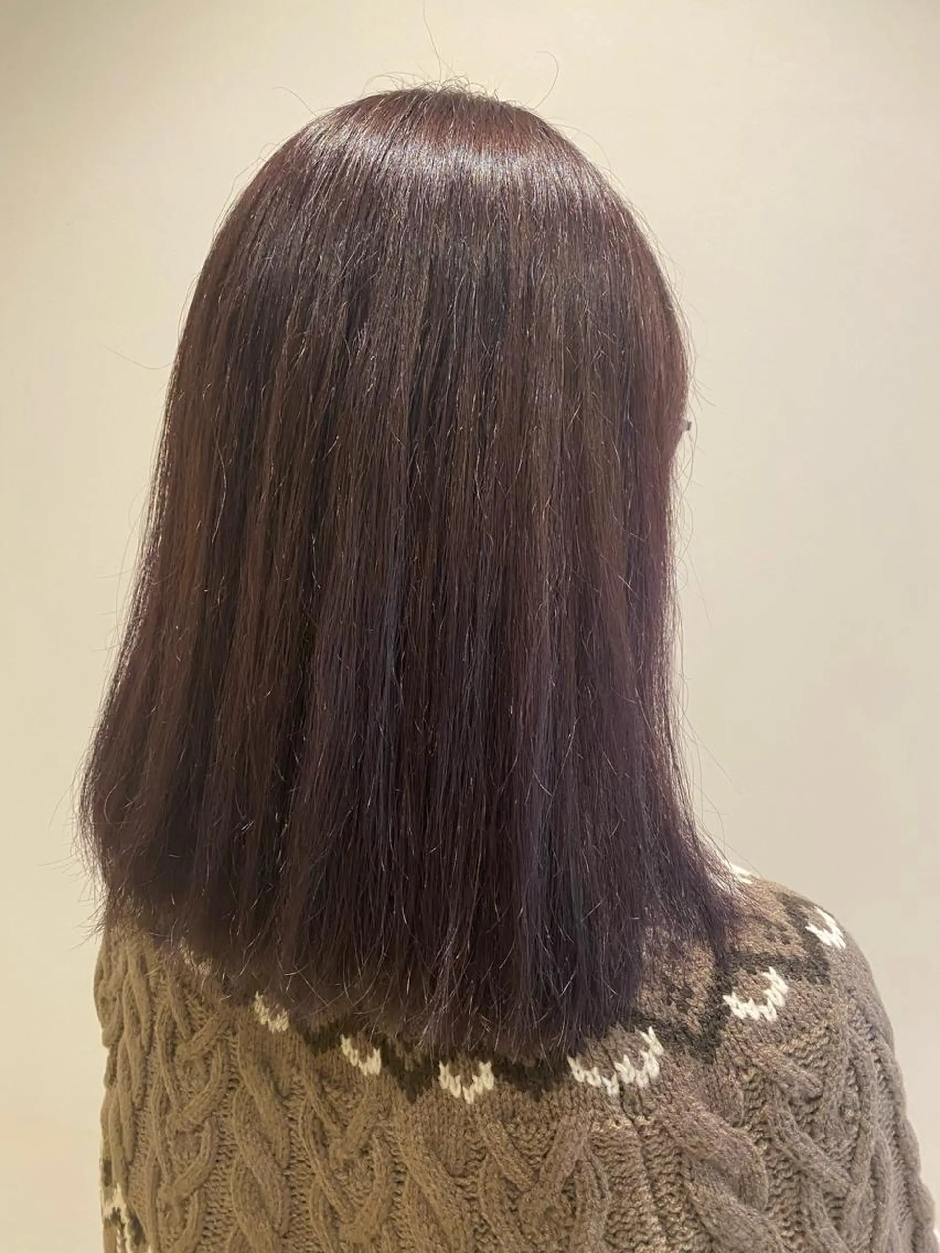 ミディアム カラー ラベンダーカラー 艶髪🌿美髪 大塚礼乃【西荻窪】のヘアスタイル