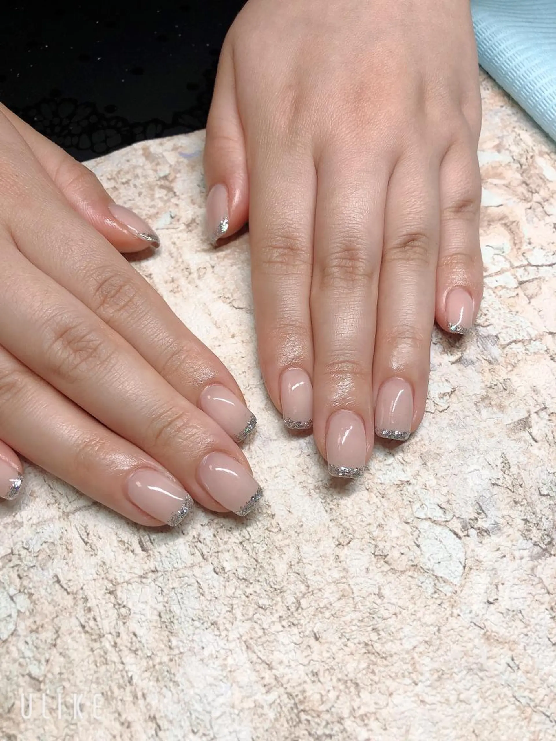 ネイル アートネイル フレンチネイル ジェルネイル グラデーション 韓国ネイル Nail room Bimano所属・Bimano seica♡+°のネイルデザイン