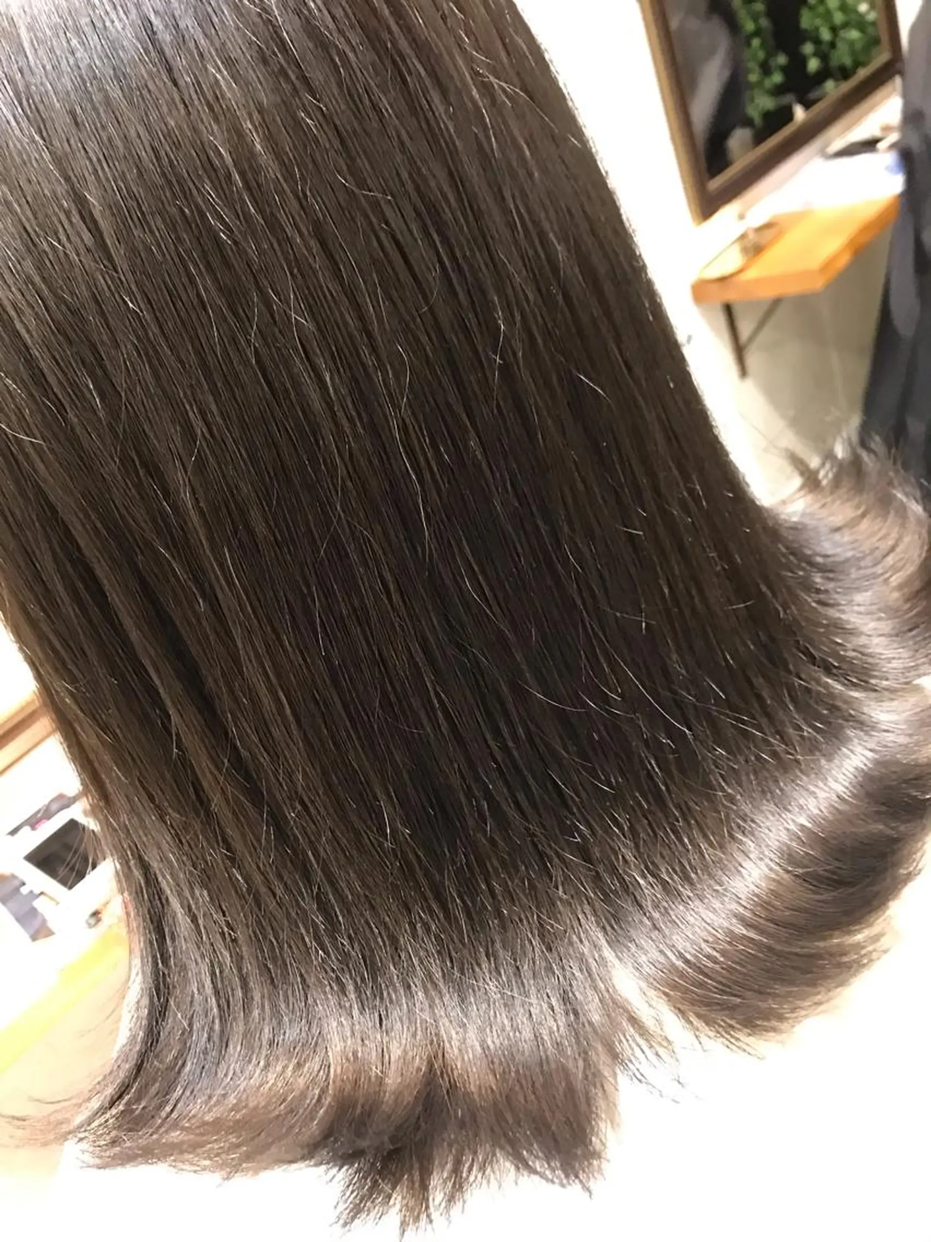 ミディアム カラー パーマ ヘアアレンジ メンズ キッズ 透明感カラー Forest. -髪質改善-のヘアスタイル