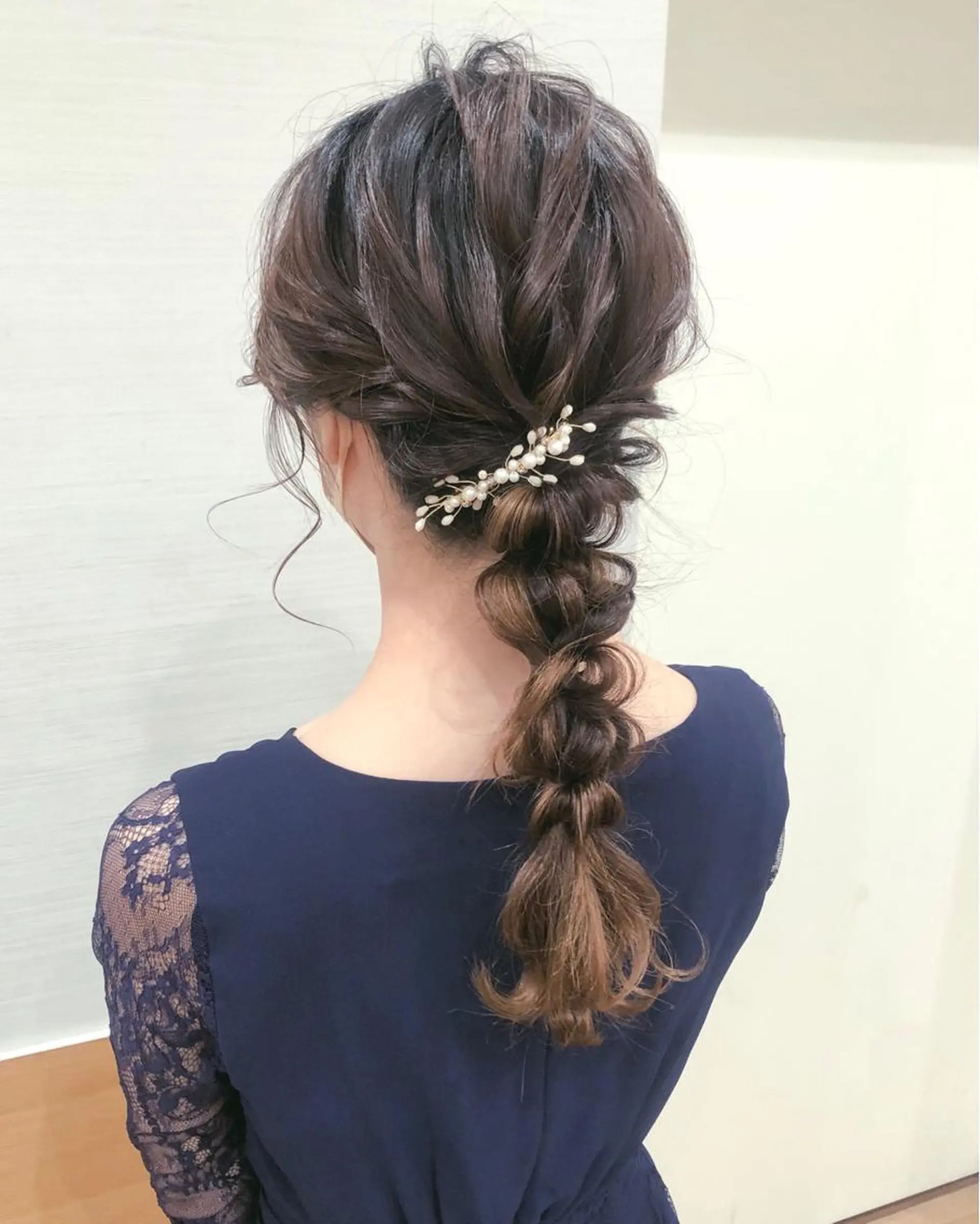 ヘアアレンジ 玉ねぎヘアー ヘアセット ヘアメイク ✴︎Mai✴︎のヘアスタイル