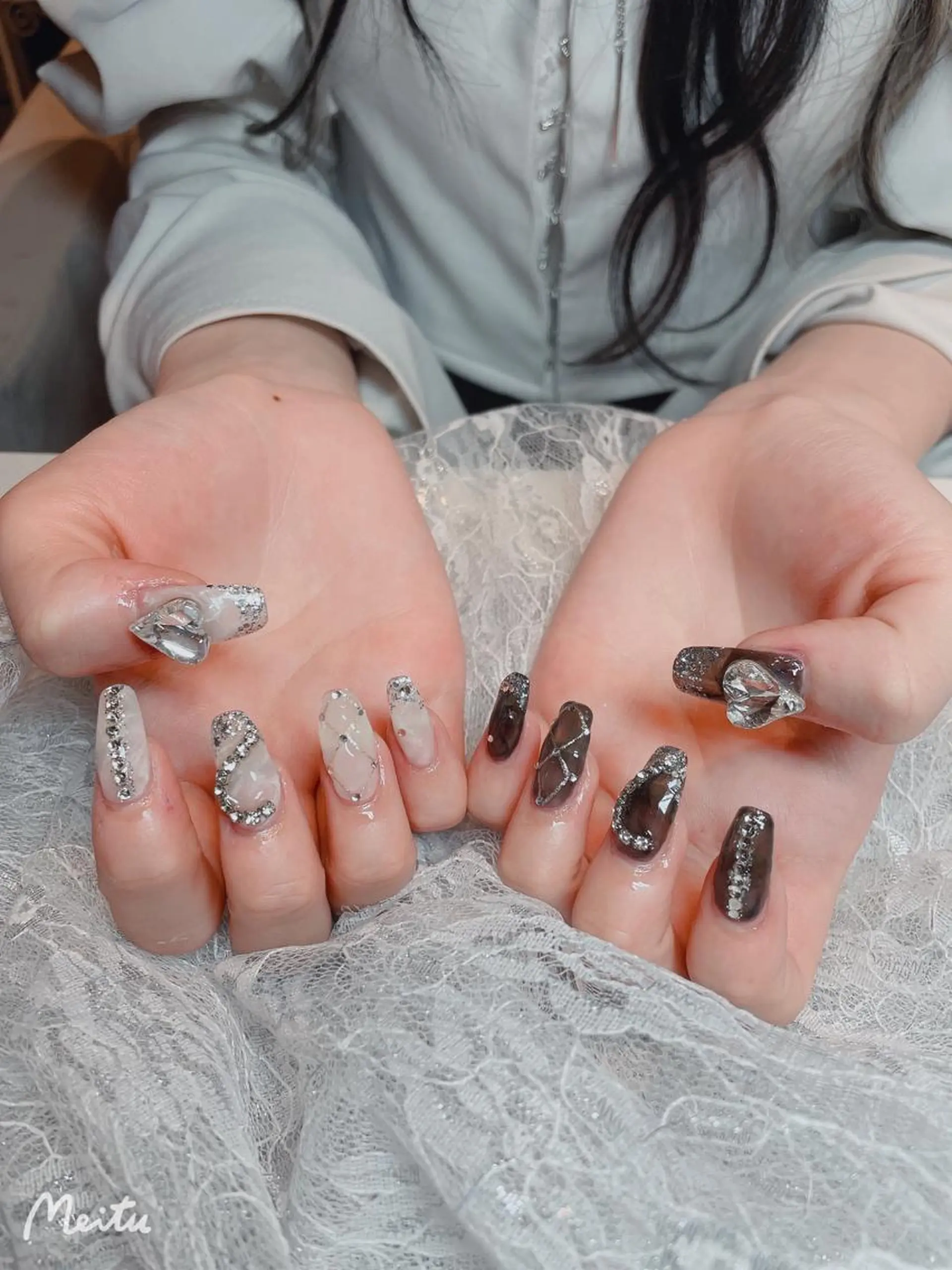 ネイル アートネイル 長さ出し Moana Nail 長さだし専門店のネイルデザイン