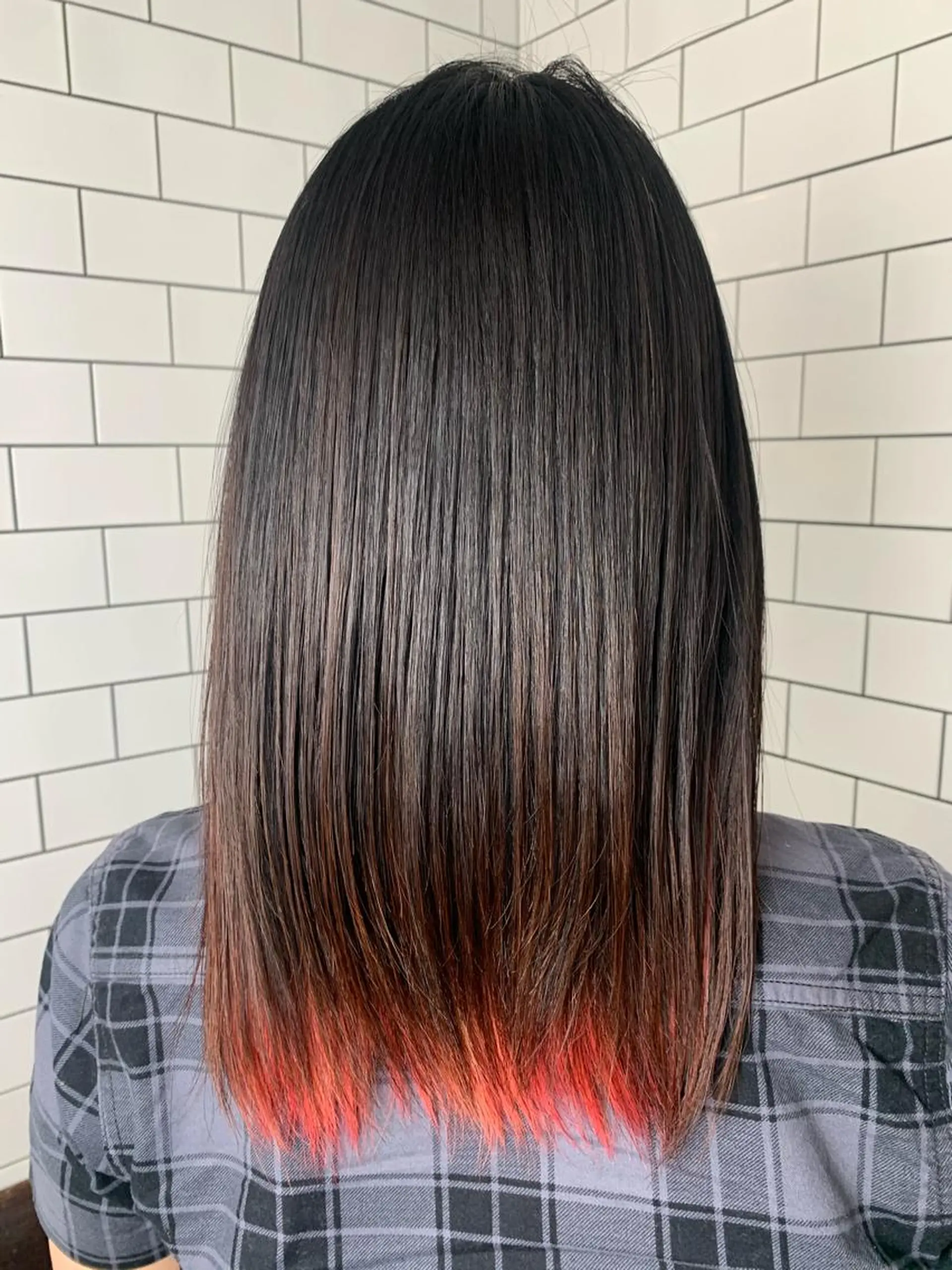 セミロング カット トリートメント 妙見 知洋のヘアスタイル