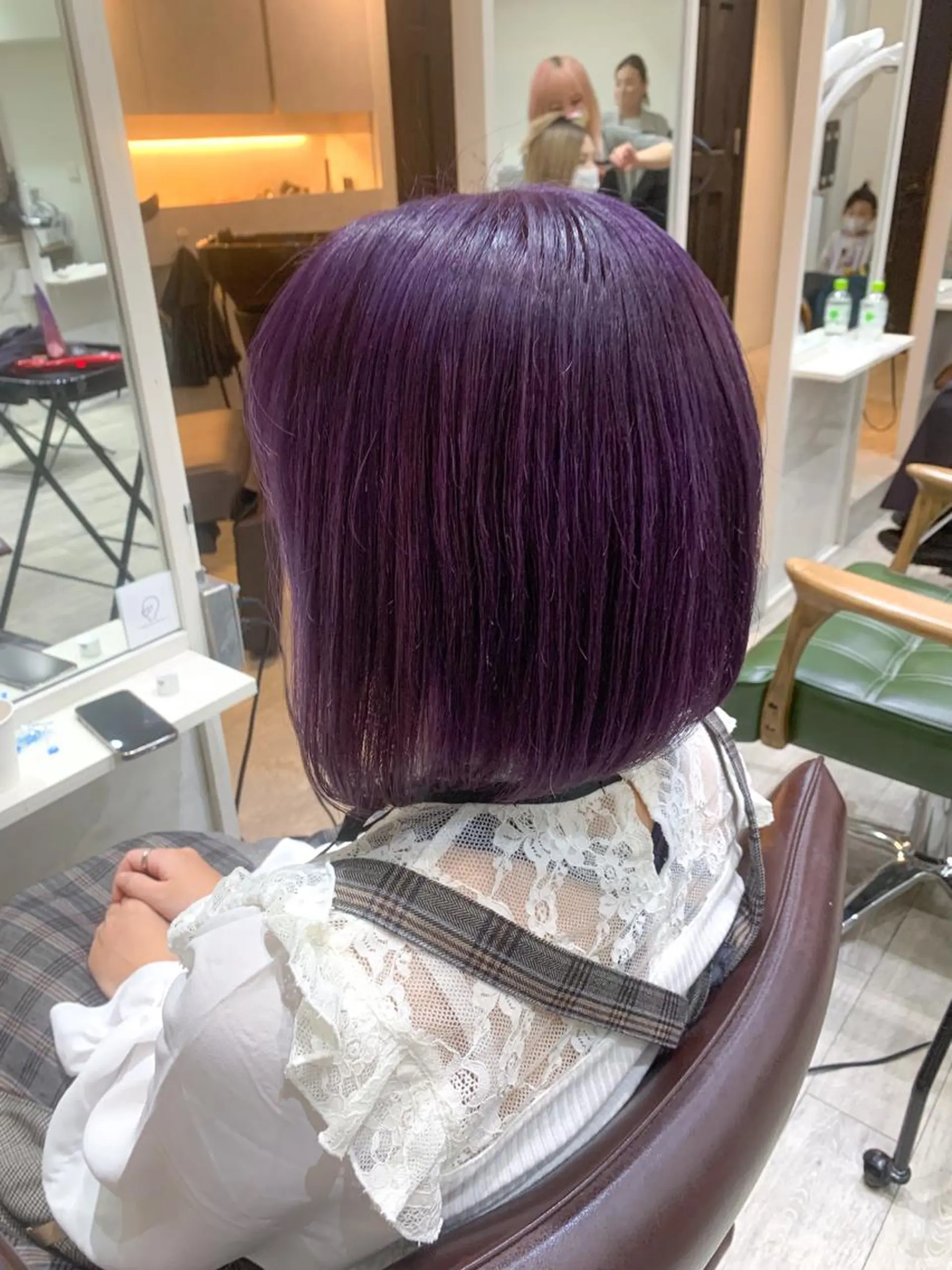 ショート カット ヘアカラー トリートメント ☺︎ RIHOのヘアスタイル