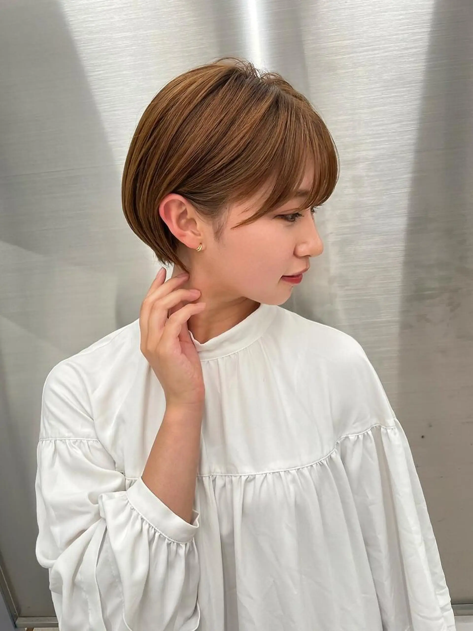 ショート カラー メンズスタイリスト/ 髪質改善/居場のヘアスタイル