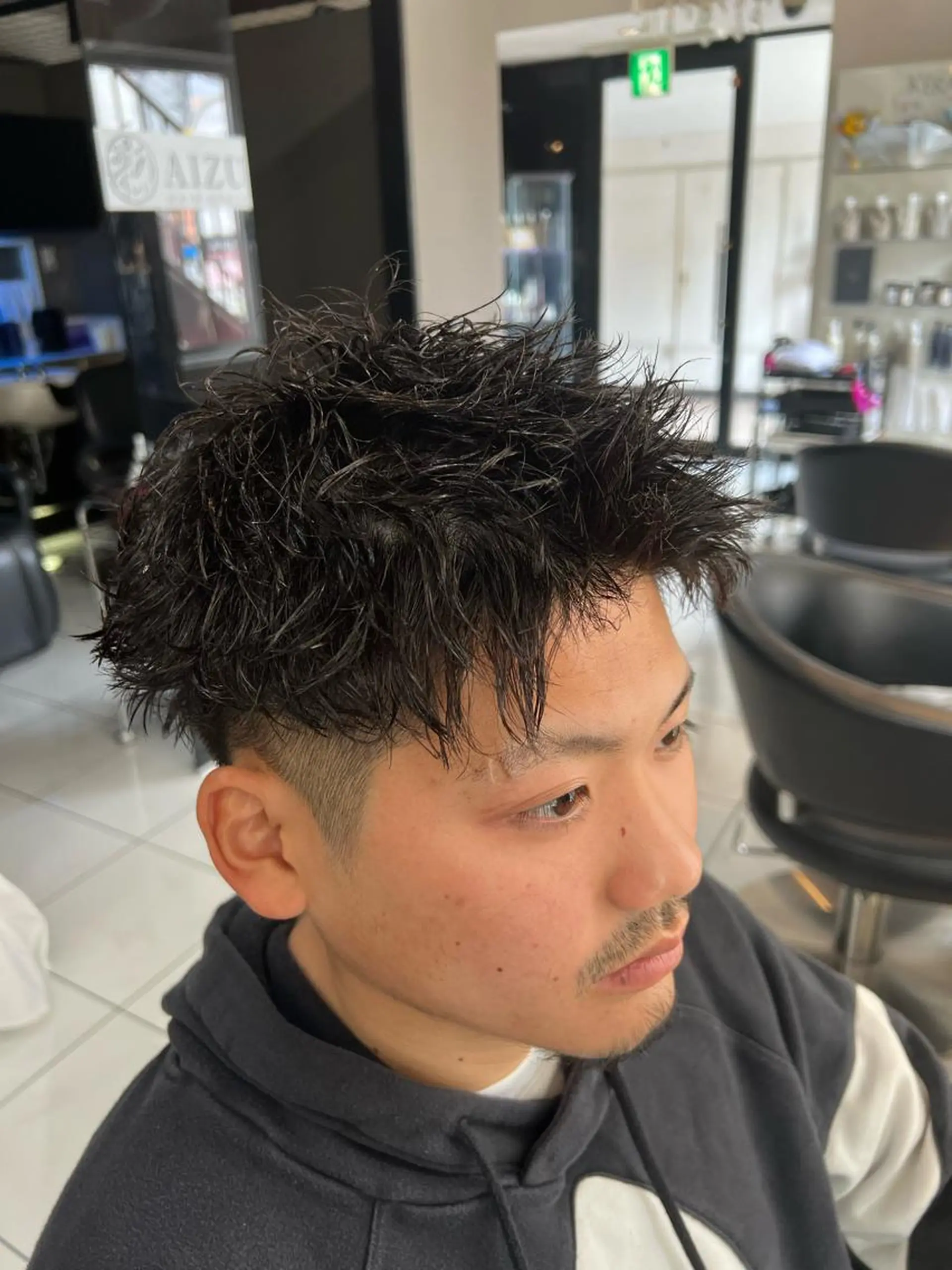 ショート カット パーマ 🔥メンズ特化🔥 佐藤桂崇のヘアスタイル
