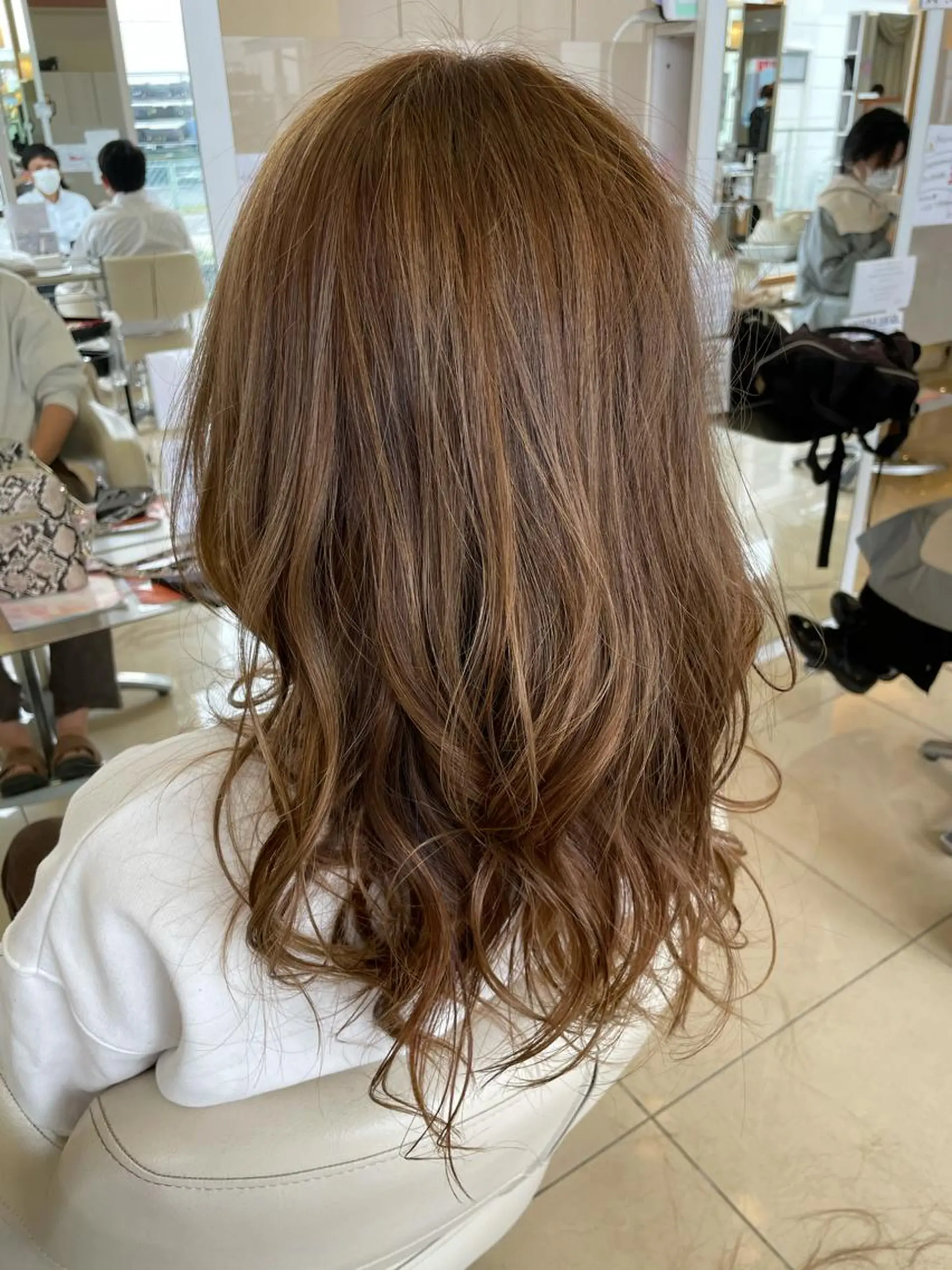 ロング ハイライト 永井龍🫧金山🫧 徒歩1分🚶のヘアスタイル