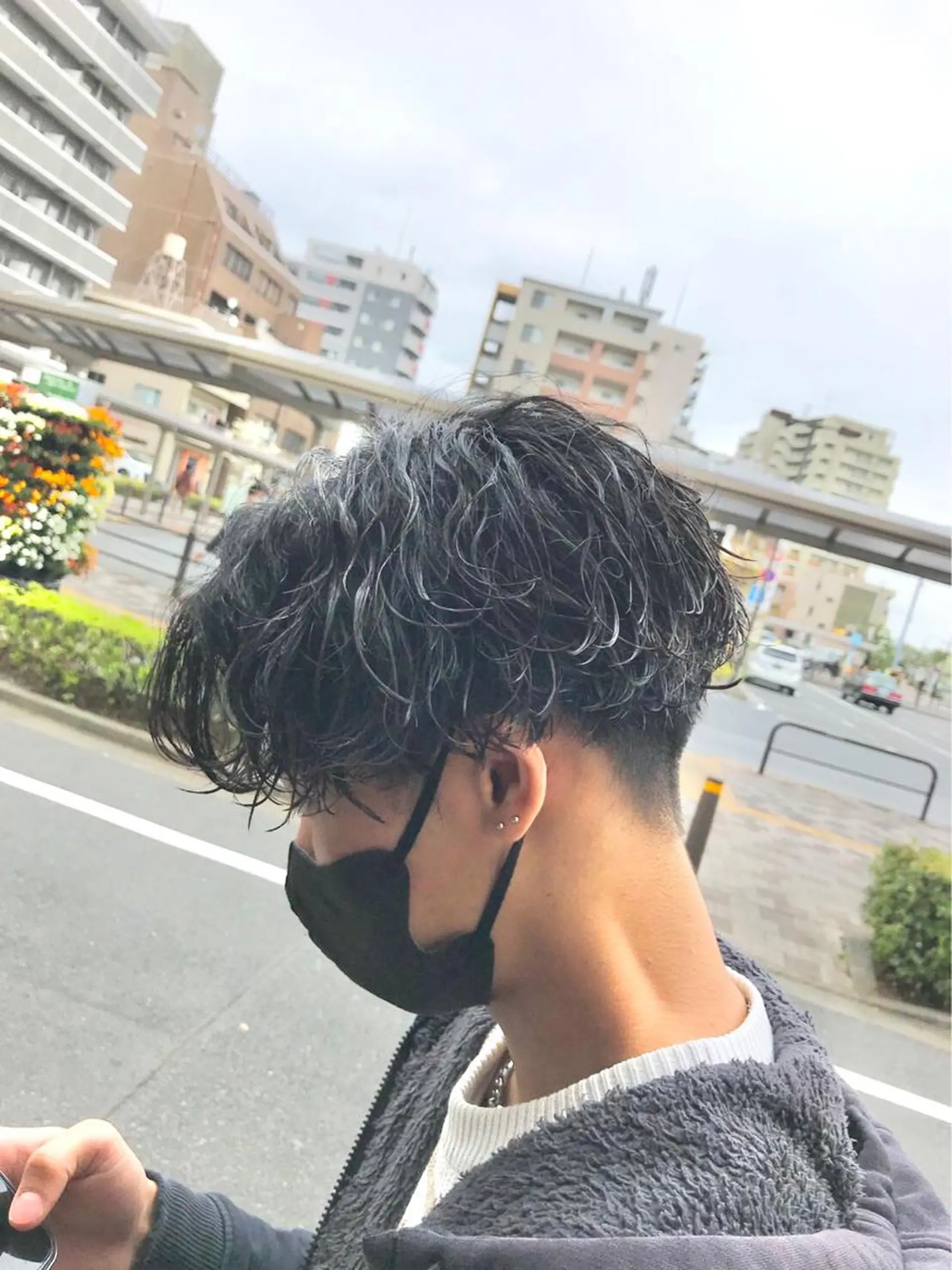 ショート ✨️極艶髪質改善✖️ クロスパーマ✨のヘアスタイル