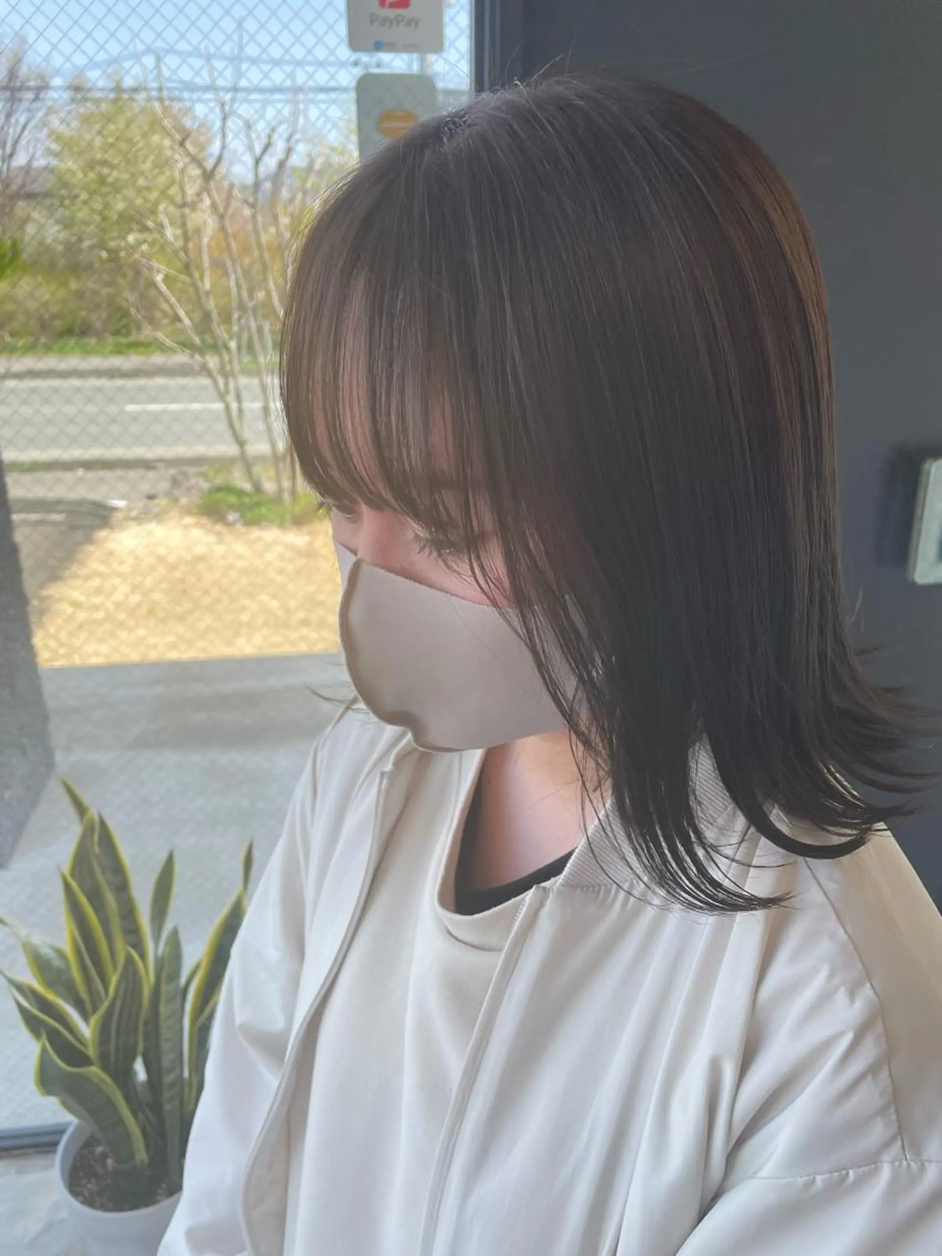 ミディアム 藤村 翔充のヘアスタイル