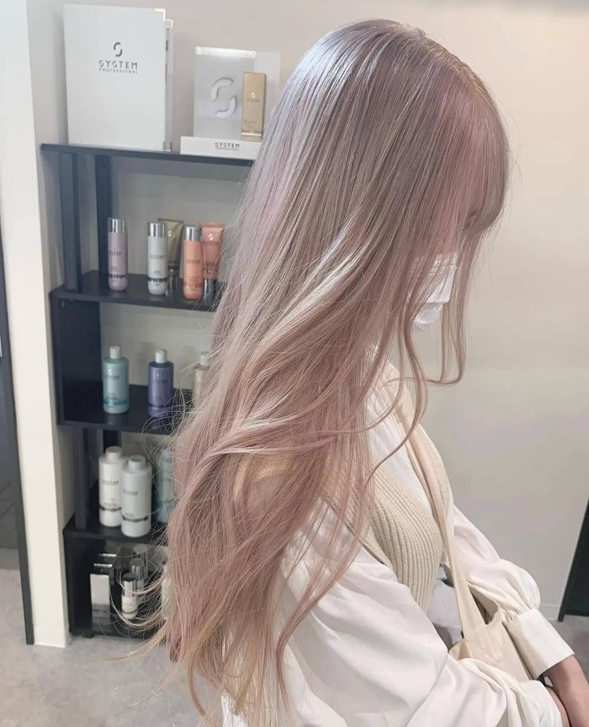 ロング カラー 🎆浴衣着付け👘 ✨ヘアセット🐹のヘアスタイル