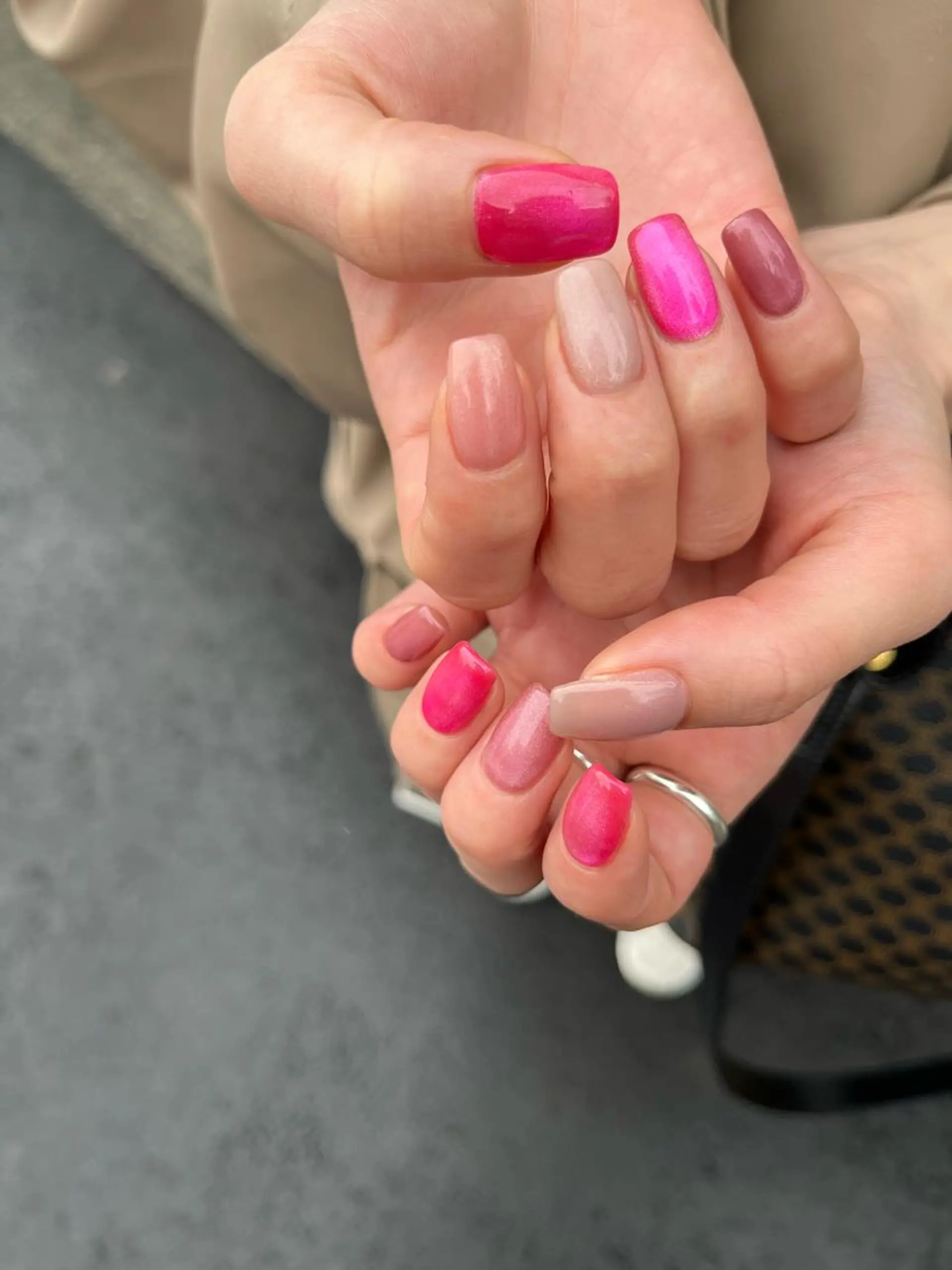 ネイル マグネットネイル 🌼大西洋子 laughl🌼のネイルデザイン