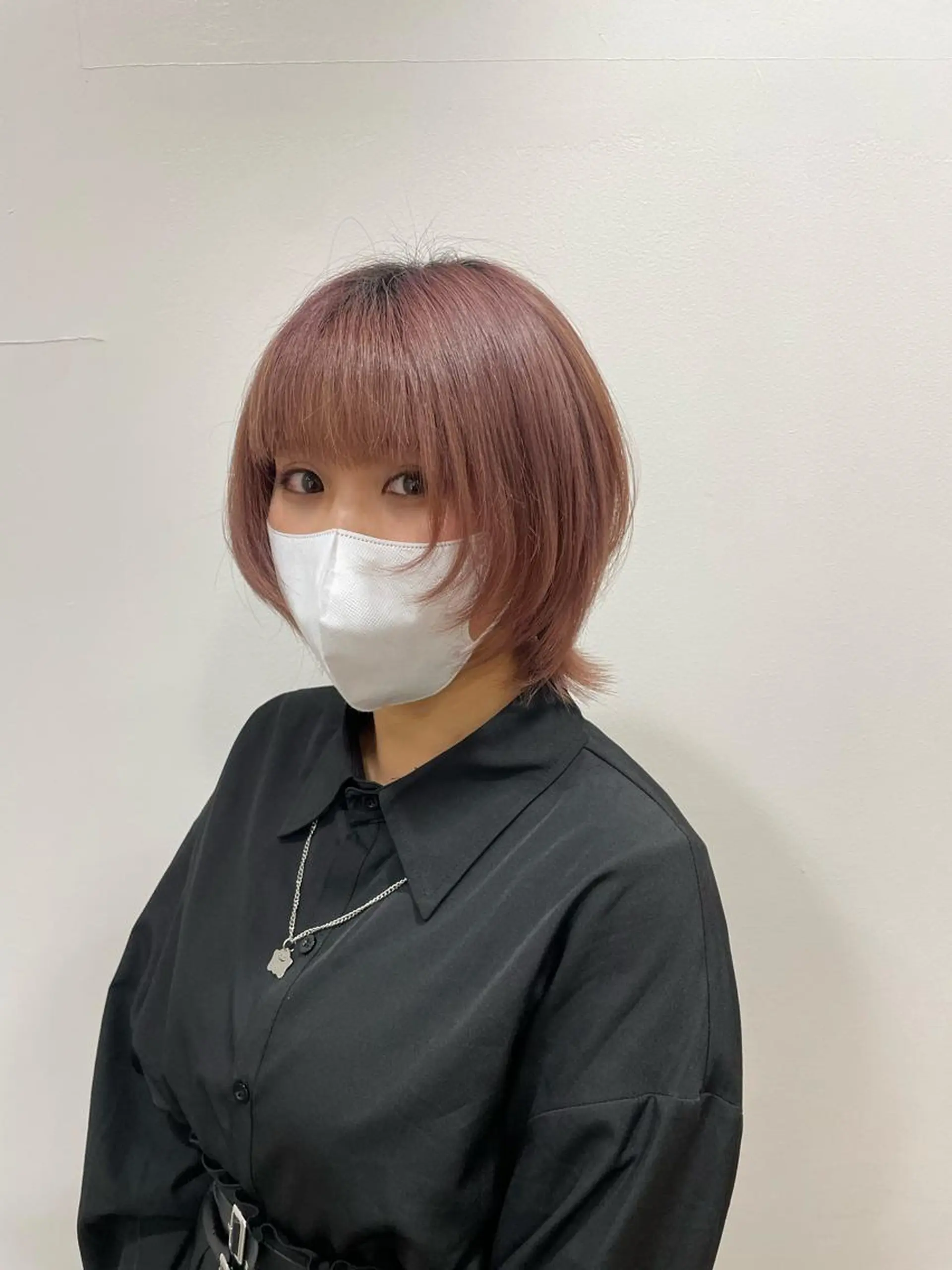 ショート カラー 水色/ペールカラー/ レイヤー💫mayuのヘアスタイル