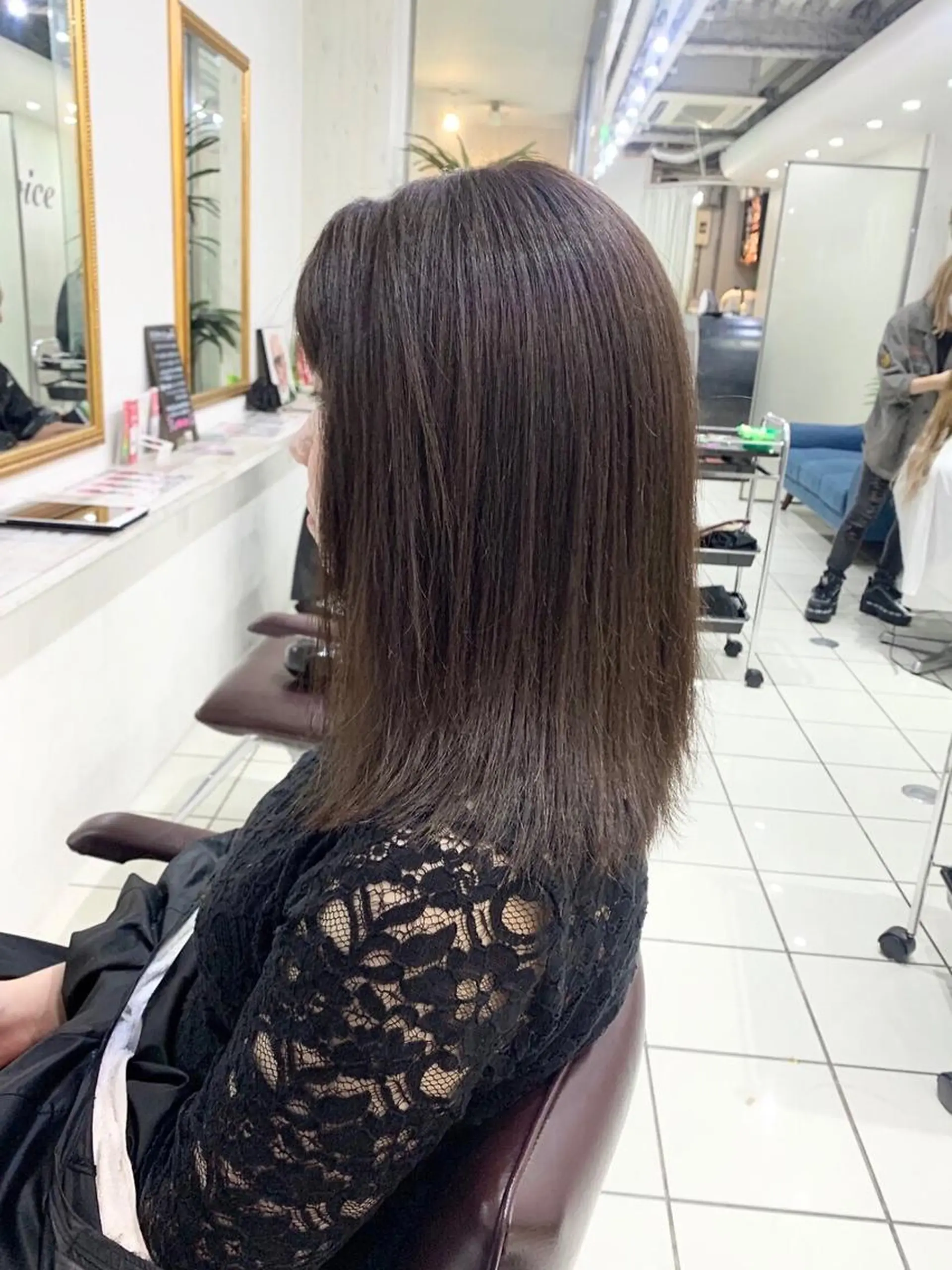 ロング カラー ヘアアレンジ レミーエクステ大阪 Device梅田のヘアスタイル