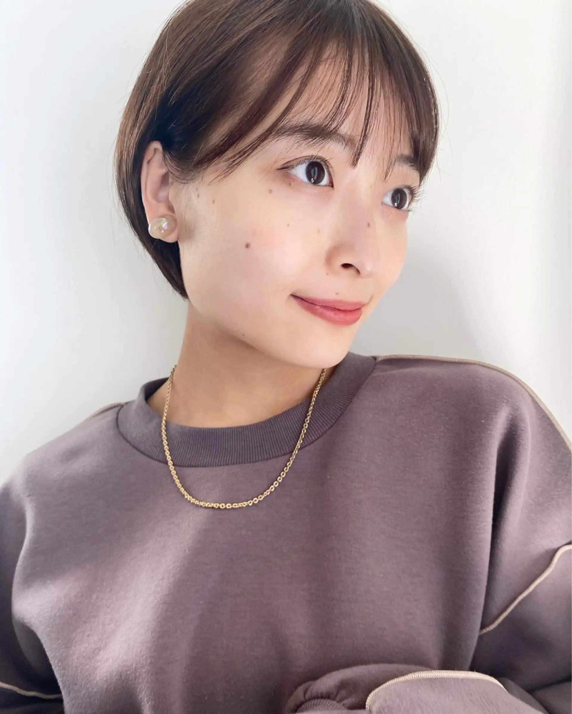 ショート ヘアカラー トリートメント 自由が丘最多の口コミ 美容師✨生板🌿のヘアスタイル