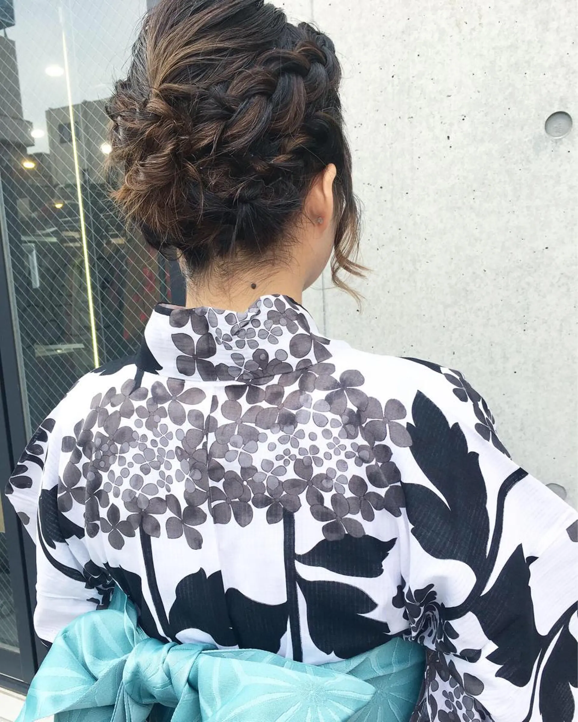 ヘアアレンジ 浴衣 edge.所属・くまがい みゆ【edge.】のヘアスタイル