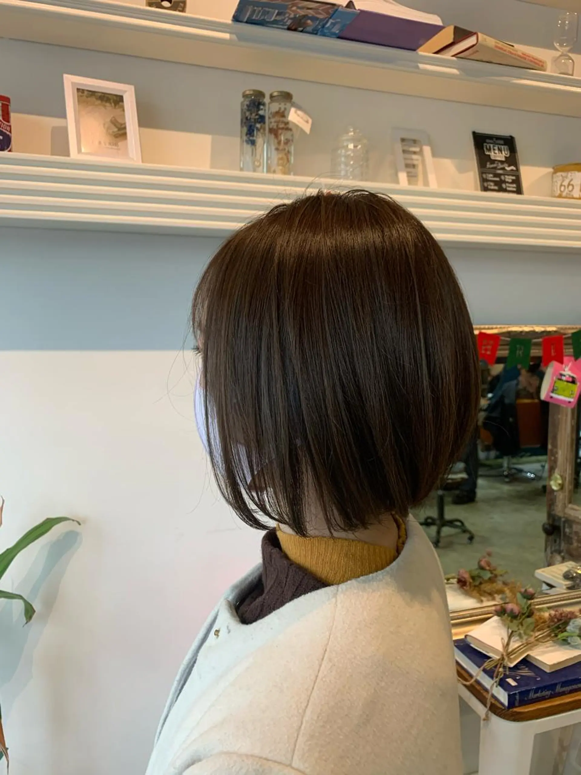 ショート ショートボブ ボブ ハイライト ショートヘア カット ヘアカラー トリートメント ヘッドスパ ヘアセット 大宮/山口 竣也のヘアスタイル