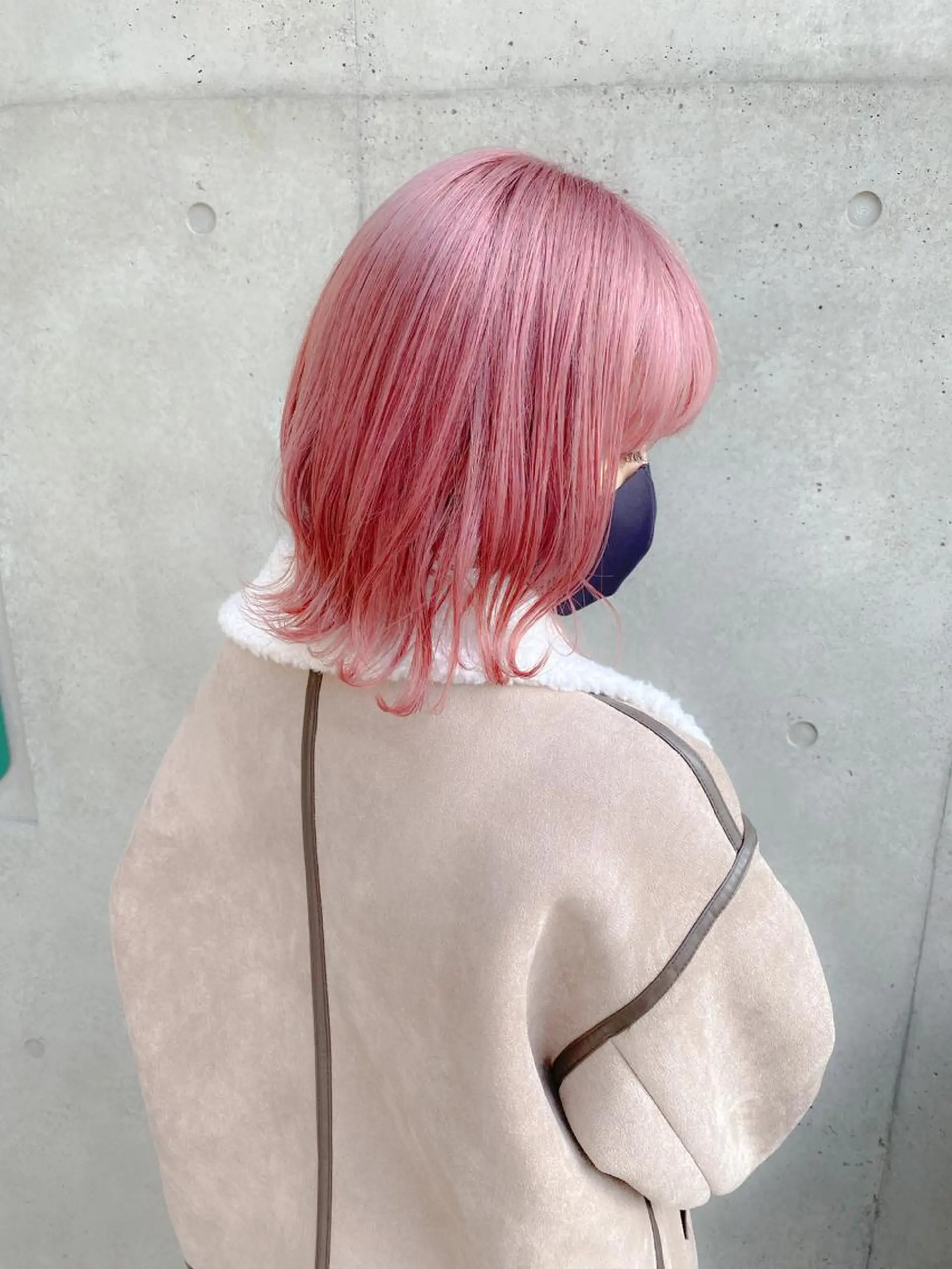 ミディアム カラー カット ヘアカラー レイヤー暖色カラー 池袋Yamamotoのヘアスタイル