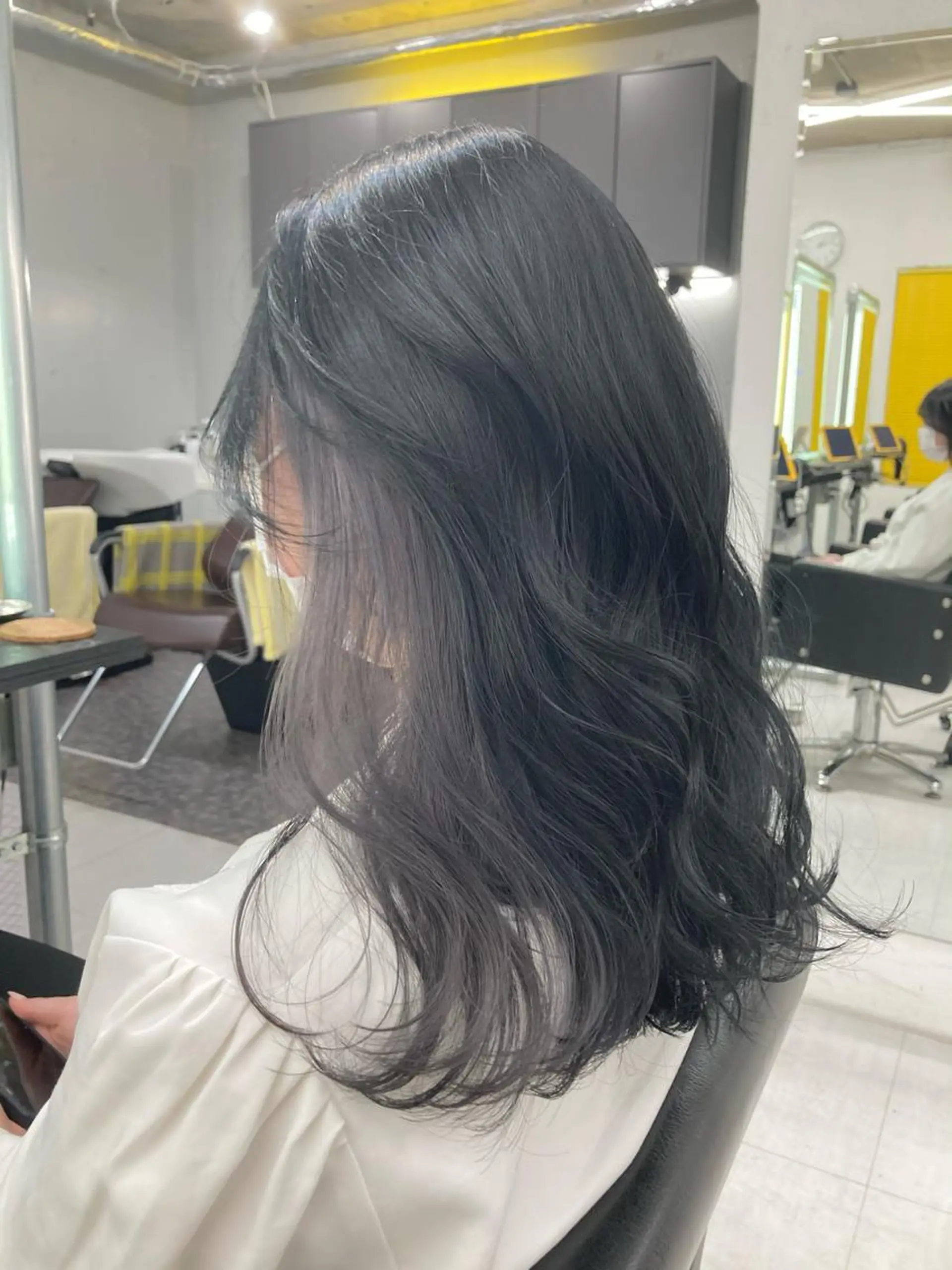 セミロング アッシュ ピンクブラウン パープルカラー ボブ 学生 当日予約大歓迎💕/ Chisatoのヘアスタイル