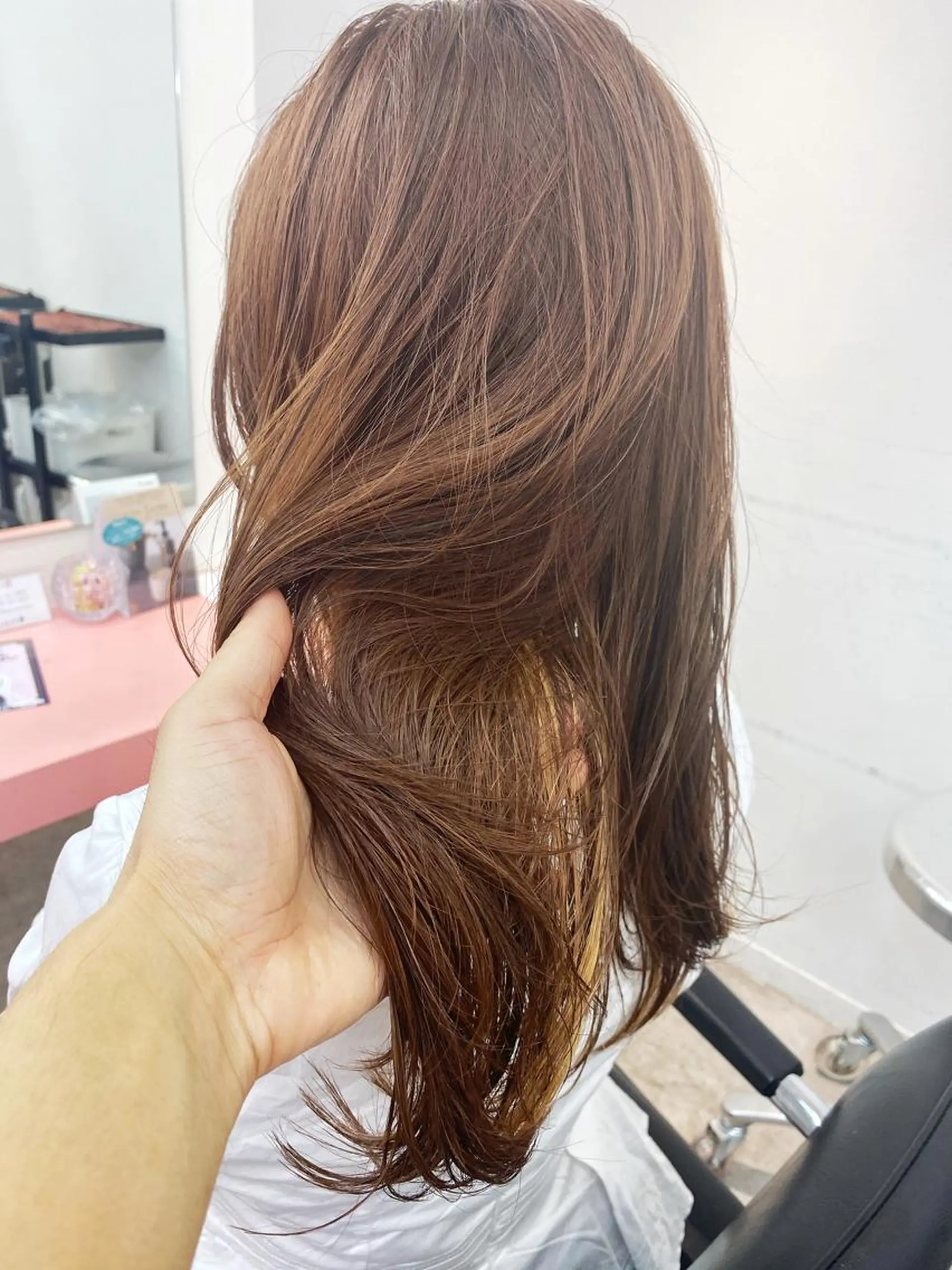 ロング カラー ブリーチ ケアブリーチ ケアカラー ハイライトカラー ハイライト 渋谷✨yuto✨全 メニュー得意です🙏のヘアスタイル