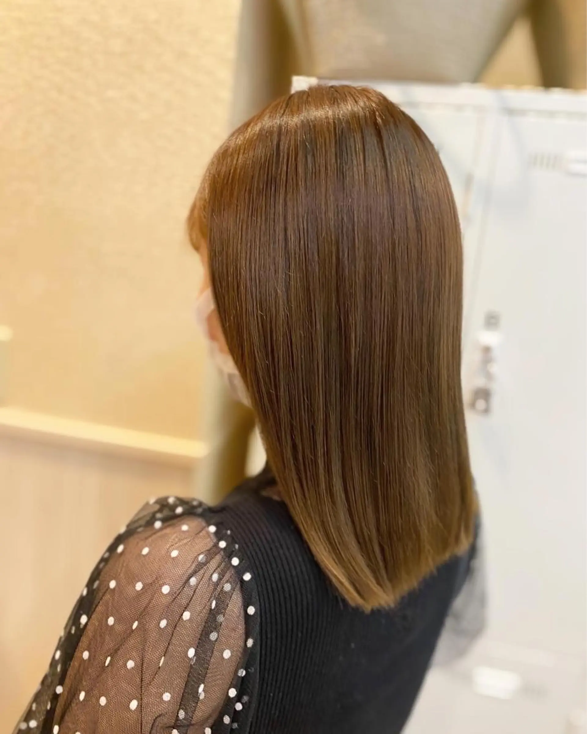 カラー アッシュ アッシュブラウン ブラウンカラー NUMBER 天王寺YUYAのヘアスタイル