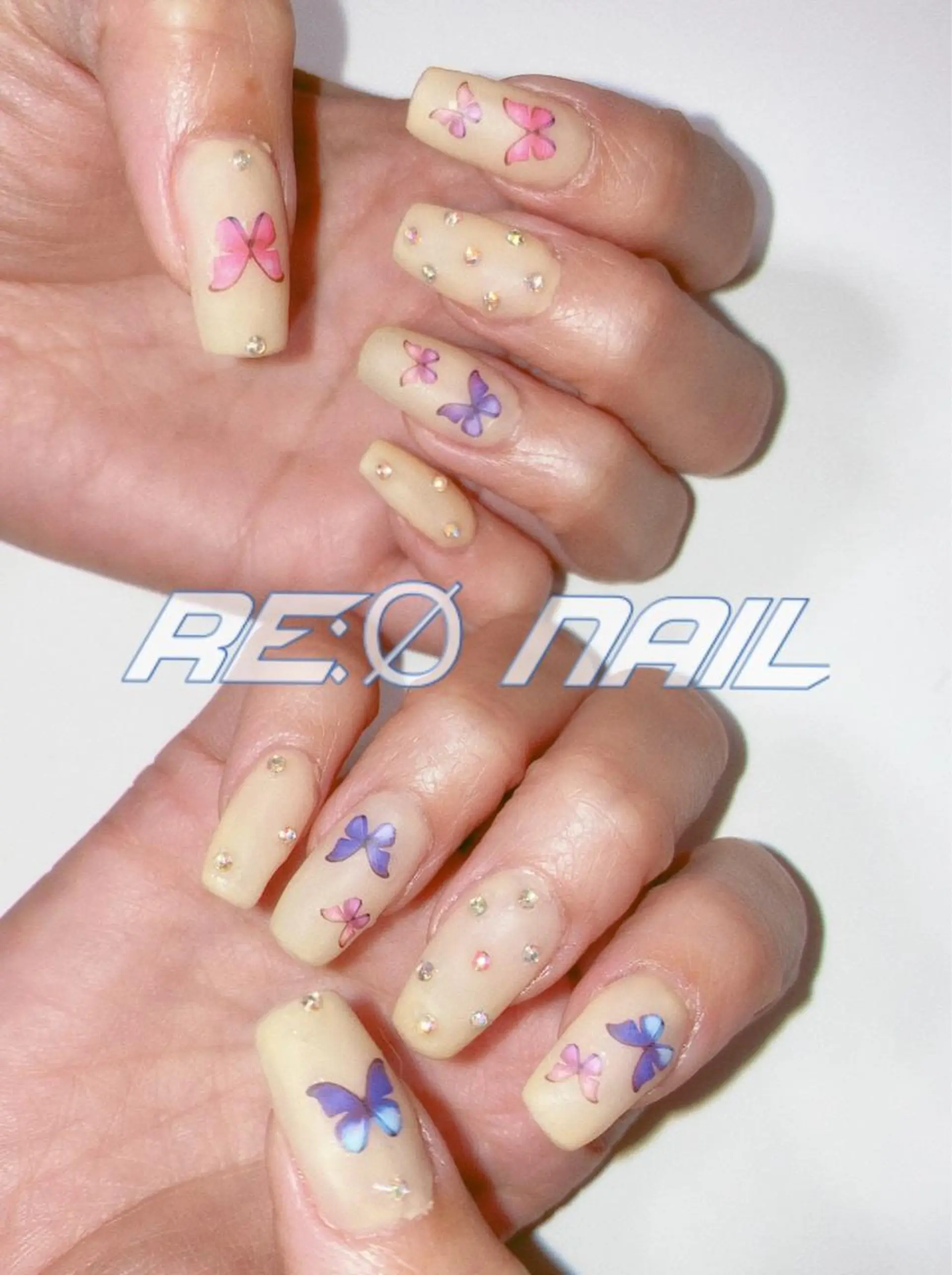 ネイル ハンドネイル Re:Ø nail 🩵TSUJIのネイルデザイン