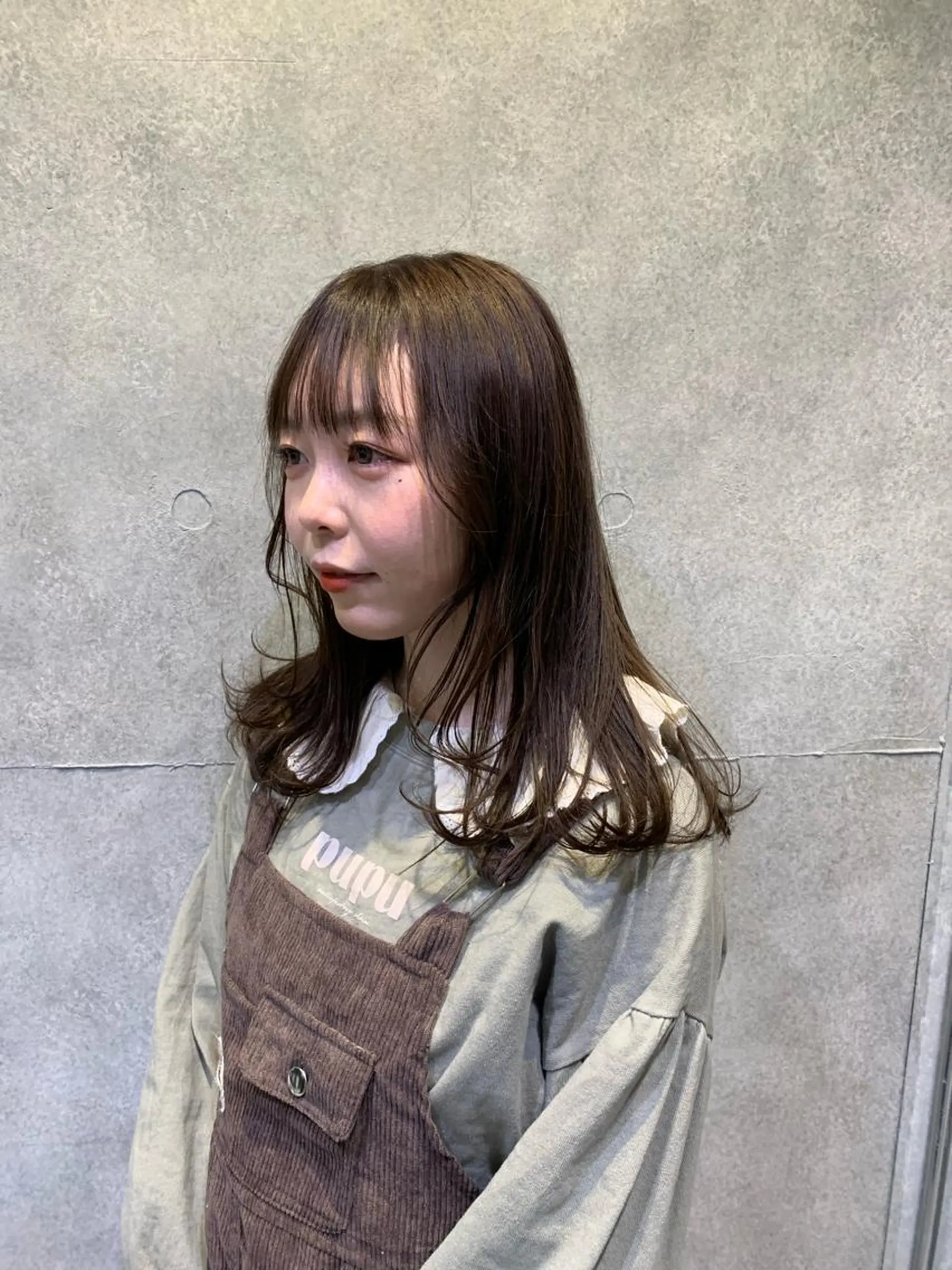 ミディアム トリートメント 酸熱トリートメント ヘアカラー トリートメント オシャレ髪✔️ 店長オオキアキヒロのヘアスタイル