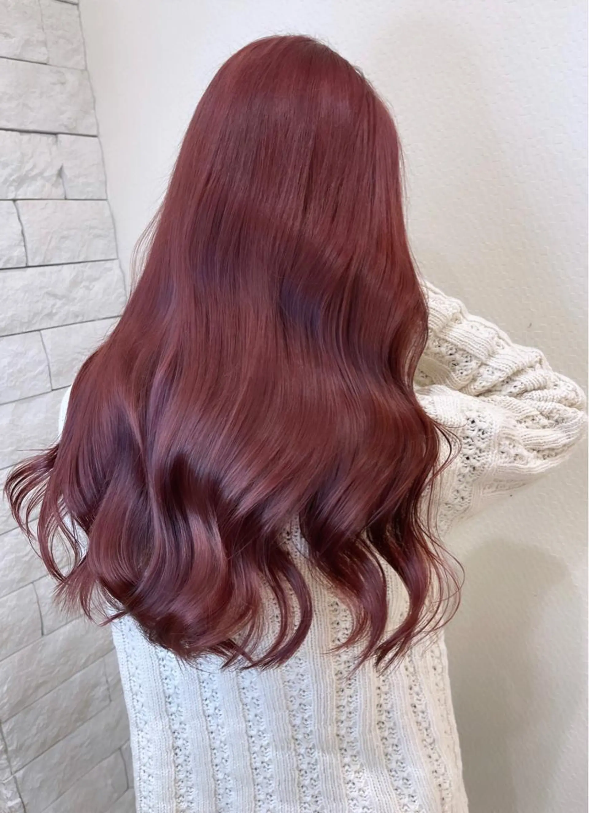カラー ブリーチ ピンクカラー 名古屋のピンク好き かずくん🦩のヘアスタイル