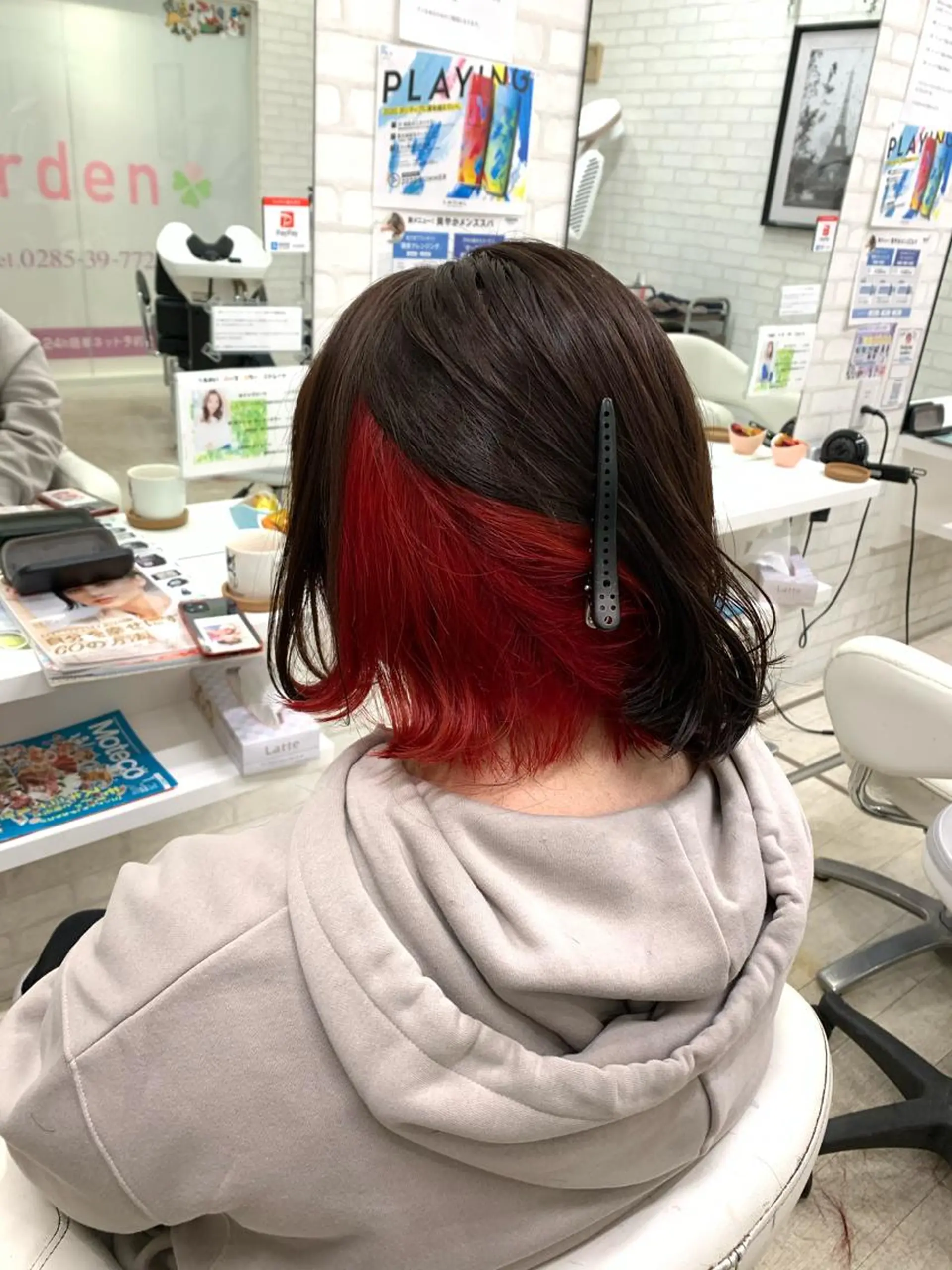 ショート カラー 大橋 一智のヘアスタイル