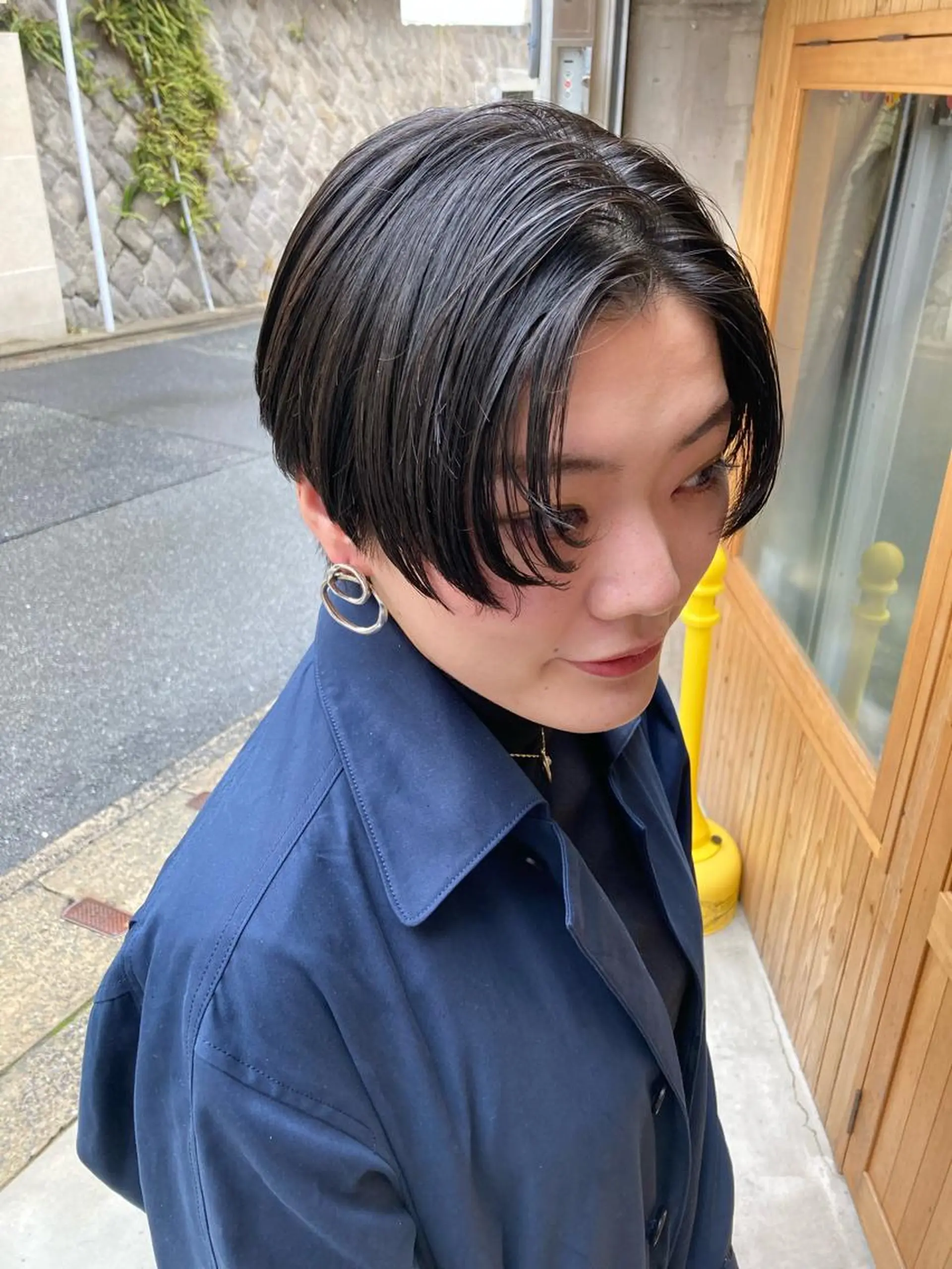 ショート カラー パーマ BRUNTJET所属・MAEDA MADOKAのヘアスタイル