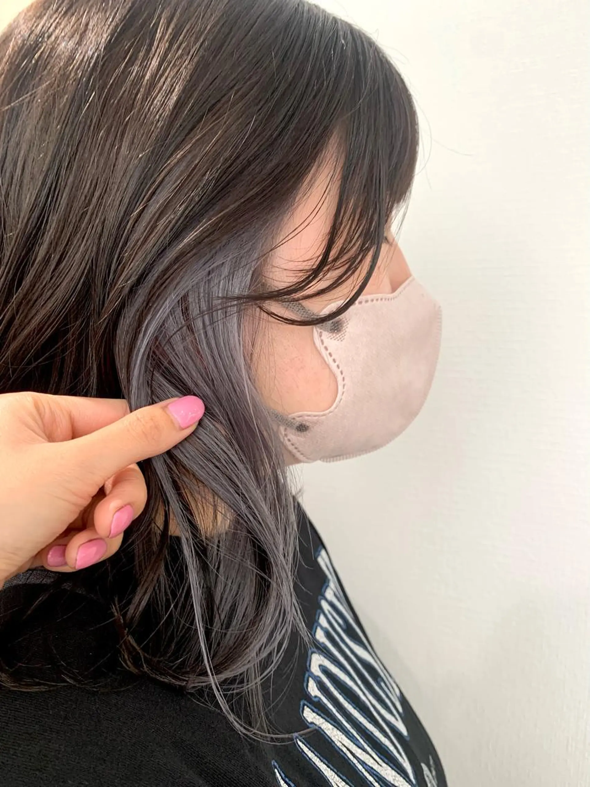 ミディアム カラー カット ヘアカラー トリートメント ツヤカラー🤍 ARISAのヘアスタイル