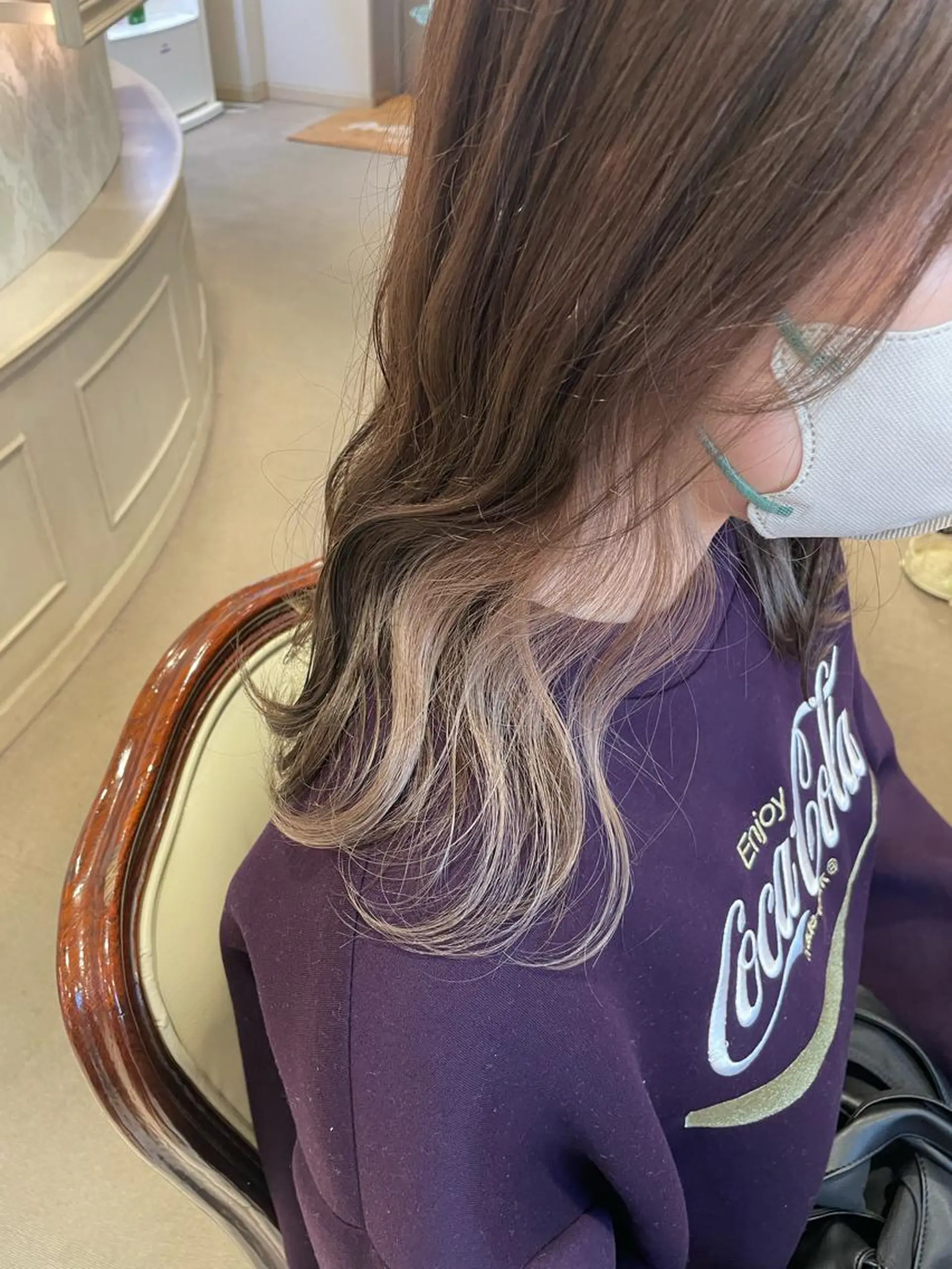 カラー 🍪ﾖｼｲﾊﾙﾈ🍪 ﾗﾍﾞﾝﾀﾞｰｶﾗｰのヘアスタイル