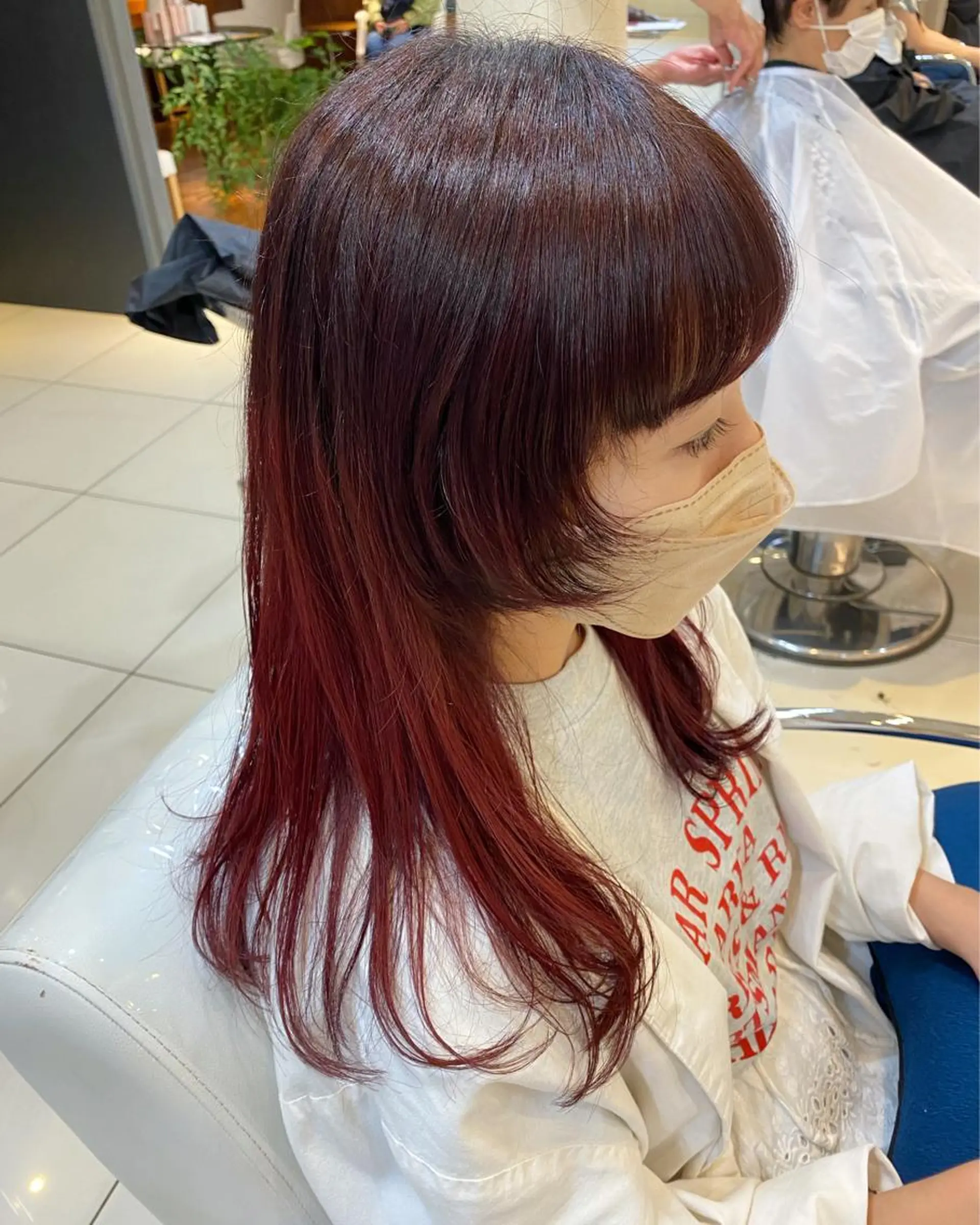 ミディアム ヘアカラー sea's所属・ヒラカホ/矢場町/ ブリーチ/似合わせのヘアスタイル