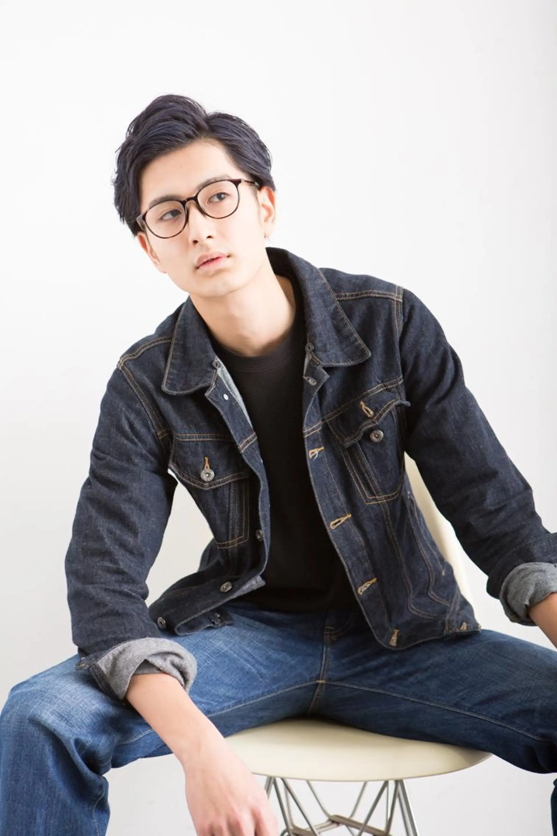 ショート パーマ メンズ 小顔カット 🌿flencia 丸 和博🌿のヘアスタイル