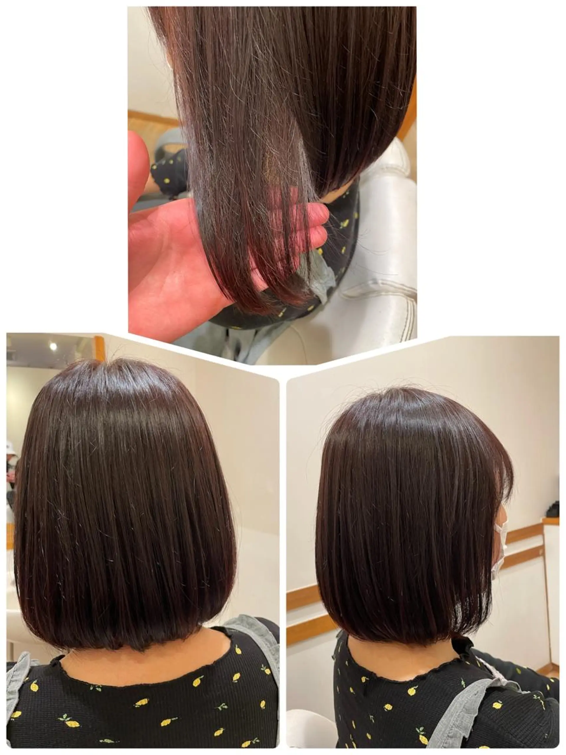 ミディアム ROSSO川口 アラカワのヘアスタイル