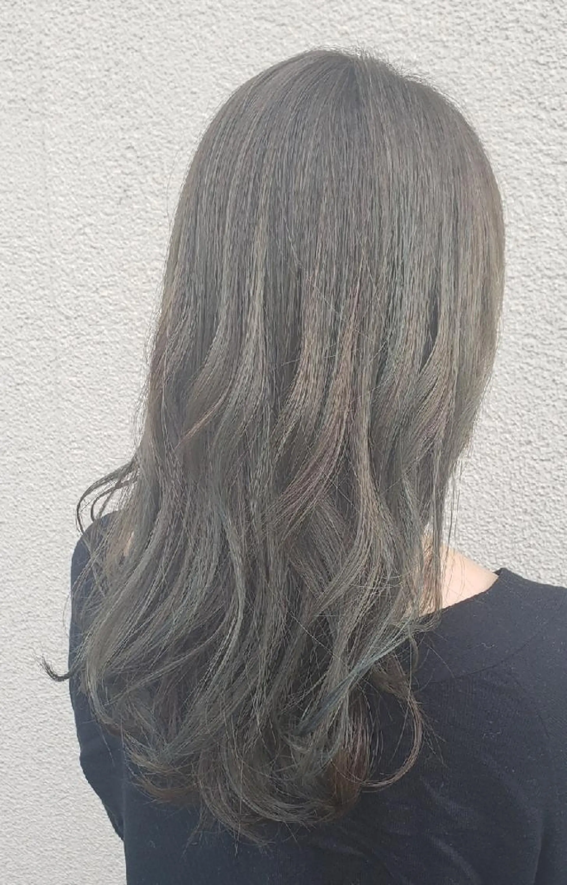 ロング 山田 一輝のヘアスタイル