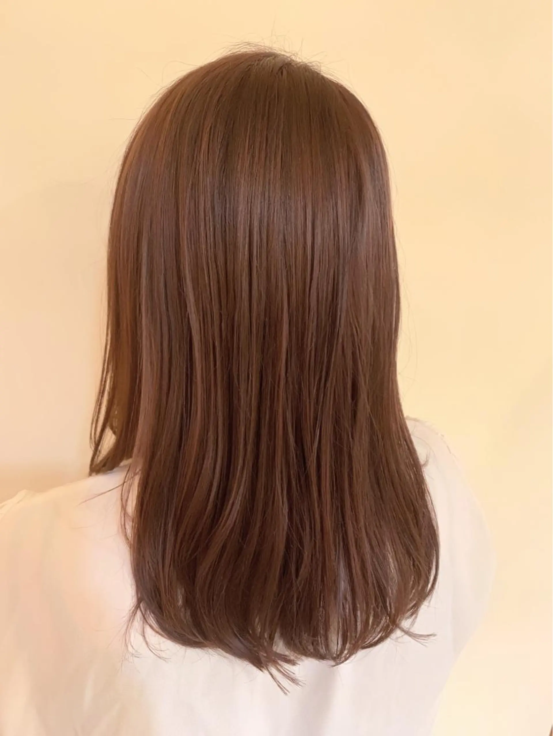 ミディアム カラー ピンクカラー 髪質改善 宮澤  タケル ミディアムヘアのヘアスタイル