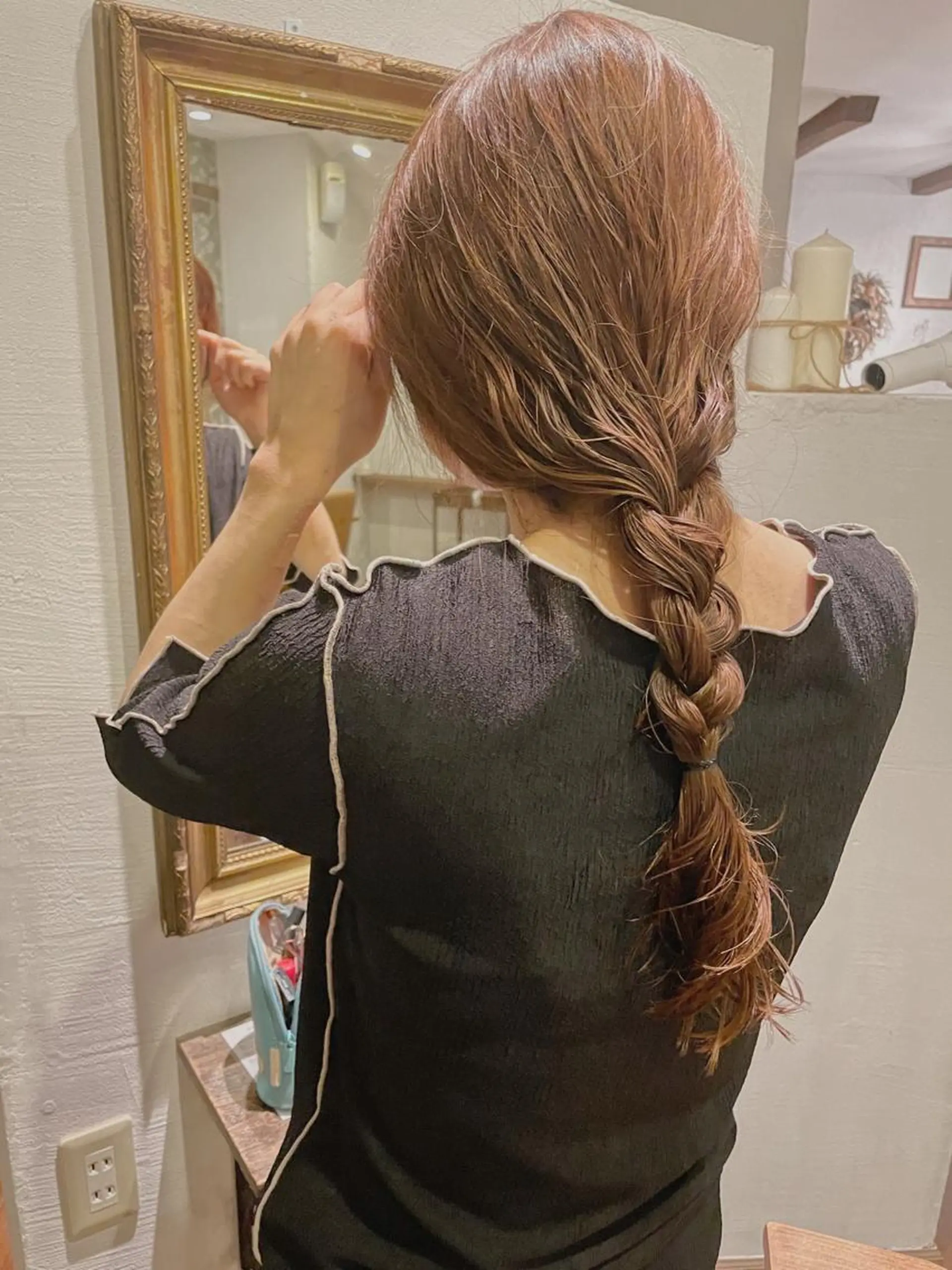 ロング パーマ ヘアセット gram岡崎南 KYOKOのヘアスタイル